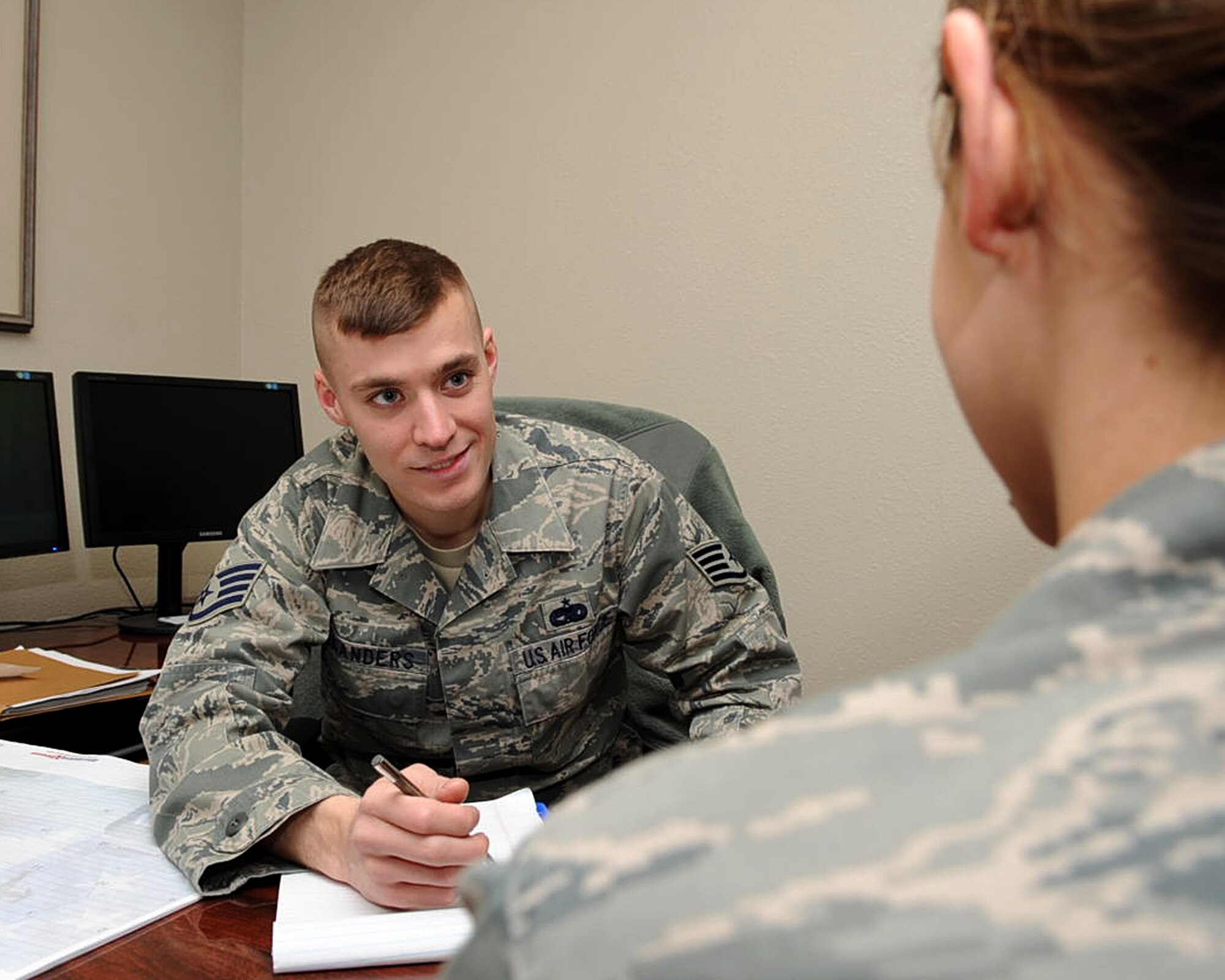Staff Sergeant James Flanders, 366th Fighter Wing Judge Advocates Office General Law Paralegal, was selected as one of the Wing's Warrior of the Week