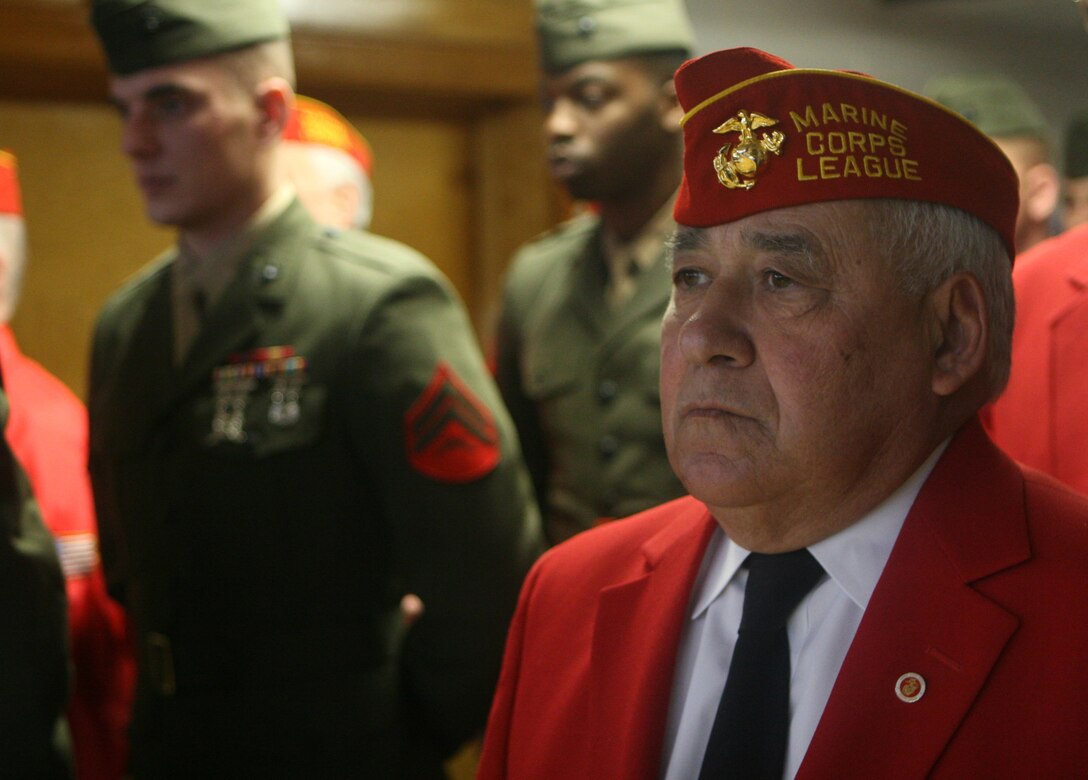 Honorable Howard “Buck” McKeon, chairman of the House of Armed Services Committee and congressman for the 25th district of Calif., and Honorable Loretta Sanchez, member of congress for the 47th district of Calif., observe the tent sites Marines from 2nd Battalion, 4th Marine Regiment set up for their training at the Marine Corps Mountain Warfare Training Center Bridgeport Jan. 28, 2011.