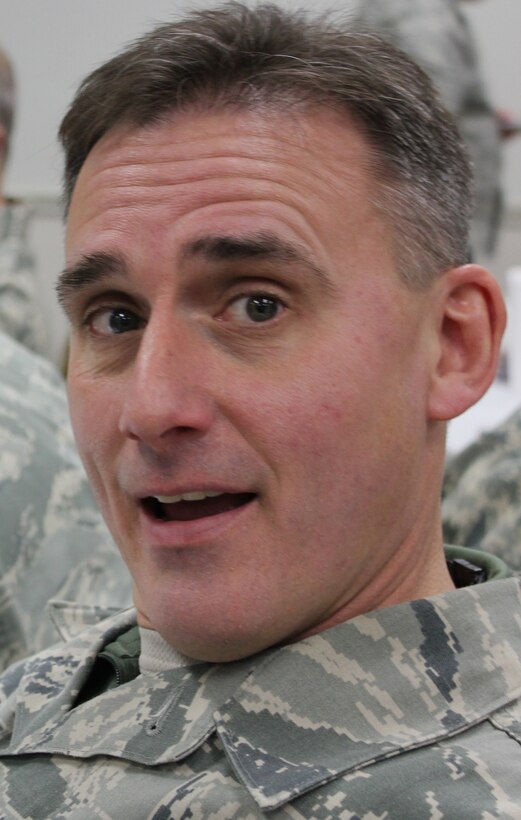 Hard-working Air Force Reserve member Tech. Sgt. Rick Bommarito, 932nd Maintenance Squadron, looked at 2011 resolutions and said, "I've got several do-it-yourself home projects on the honey-do list that I want to complete and scratch off." (U.S. Air Force photo/Tech. Sgt. Dan Oliver)