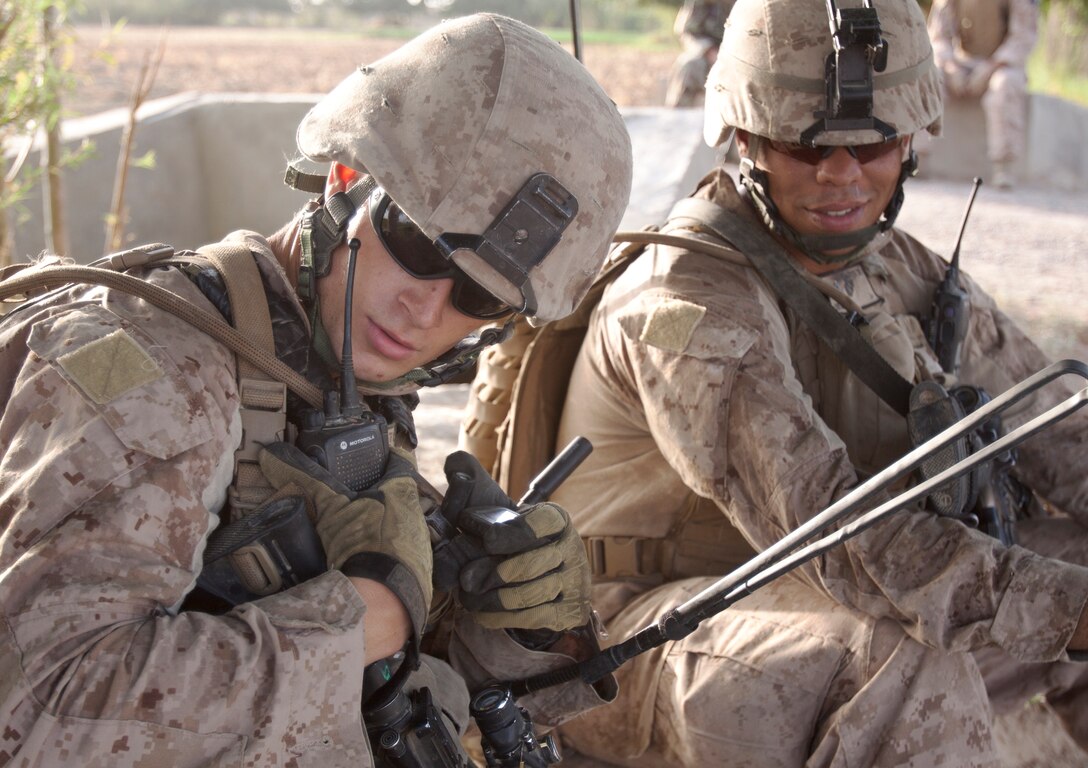Marines augmented to the Marine Corps Recruit Depot San Diego ceremonial platoon rehearse a 21-round rifle volley prior to a memorial service for a deceased Marine Corps Veteran at Rosecrans National Cemetery, July 1. The MCRD SD ceremonial platoon is responsible for ensuring fallen service members in the San Diego receive appropriate honors.