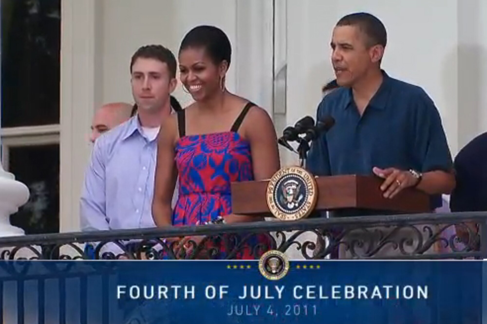 President praises troops during Independence Day event > Air Force