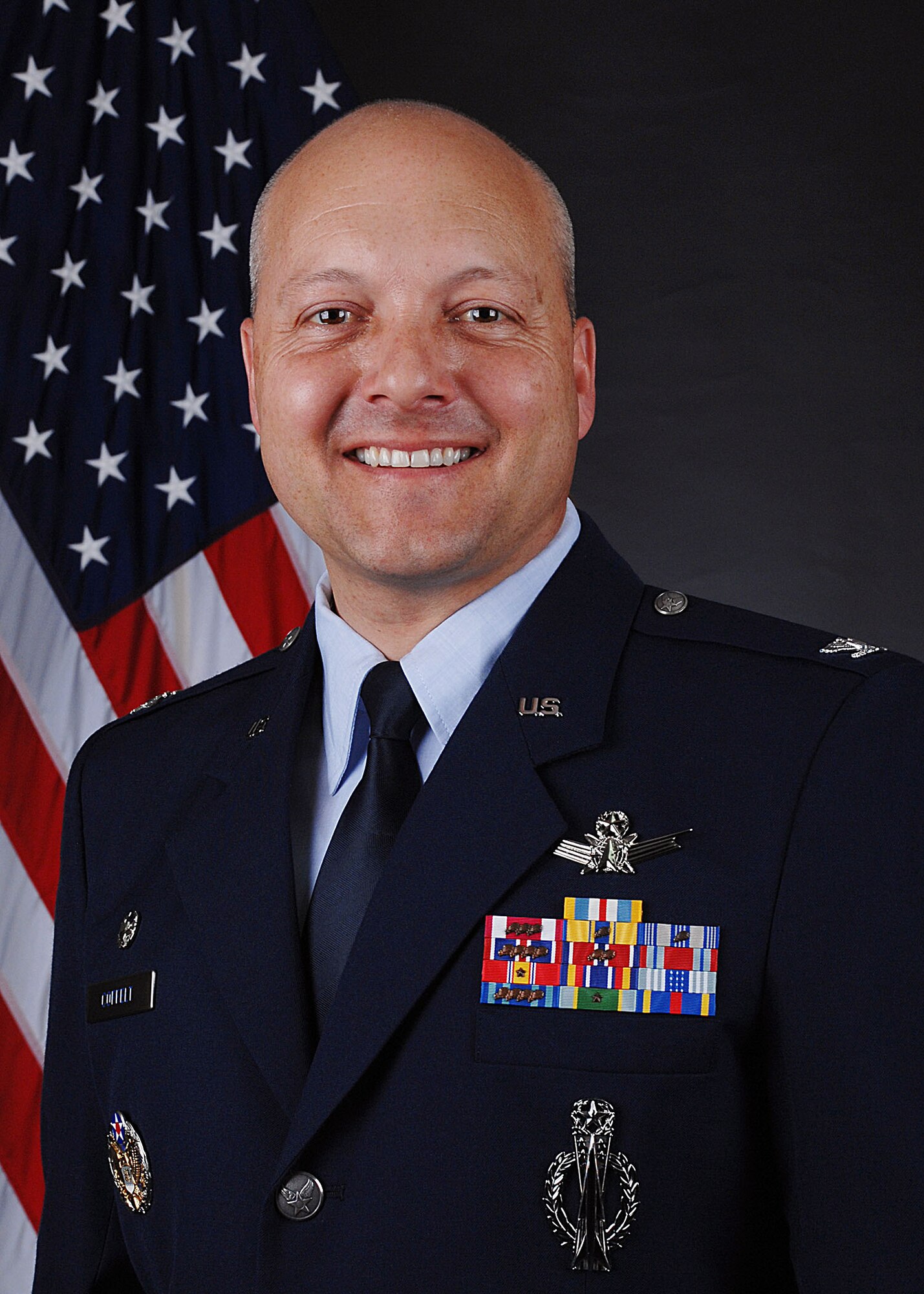 Colonel Christopher Coffelt, 90th Missile Wing commander
