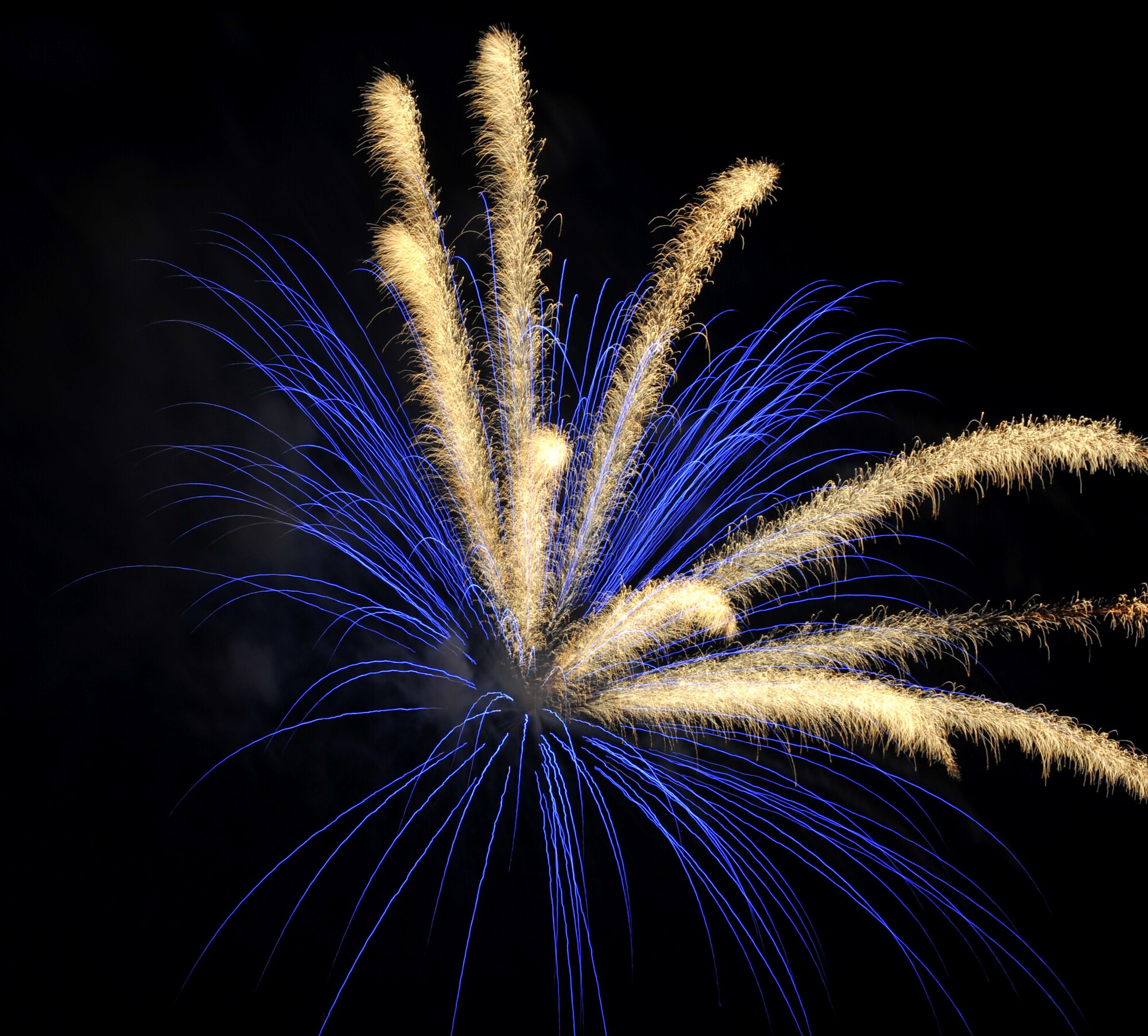 SPANGDAHLEM AIR BASE, Germany – Fireworks explode in the sky for Super Saber Appreciation Day here July 4. Service members, civilians and their families celebrated Independence Day by attending a fireworks show. (U.S Air Force photo/Airman 1st Class Dillon Davis)