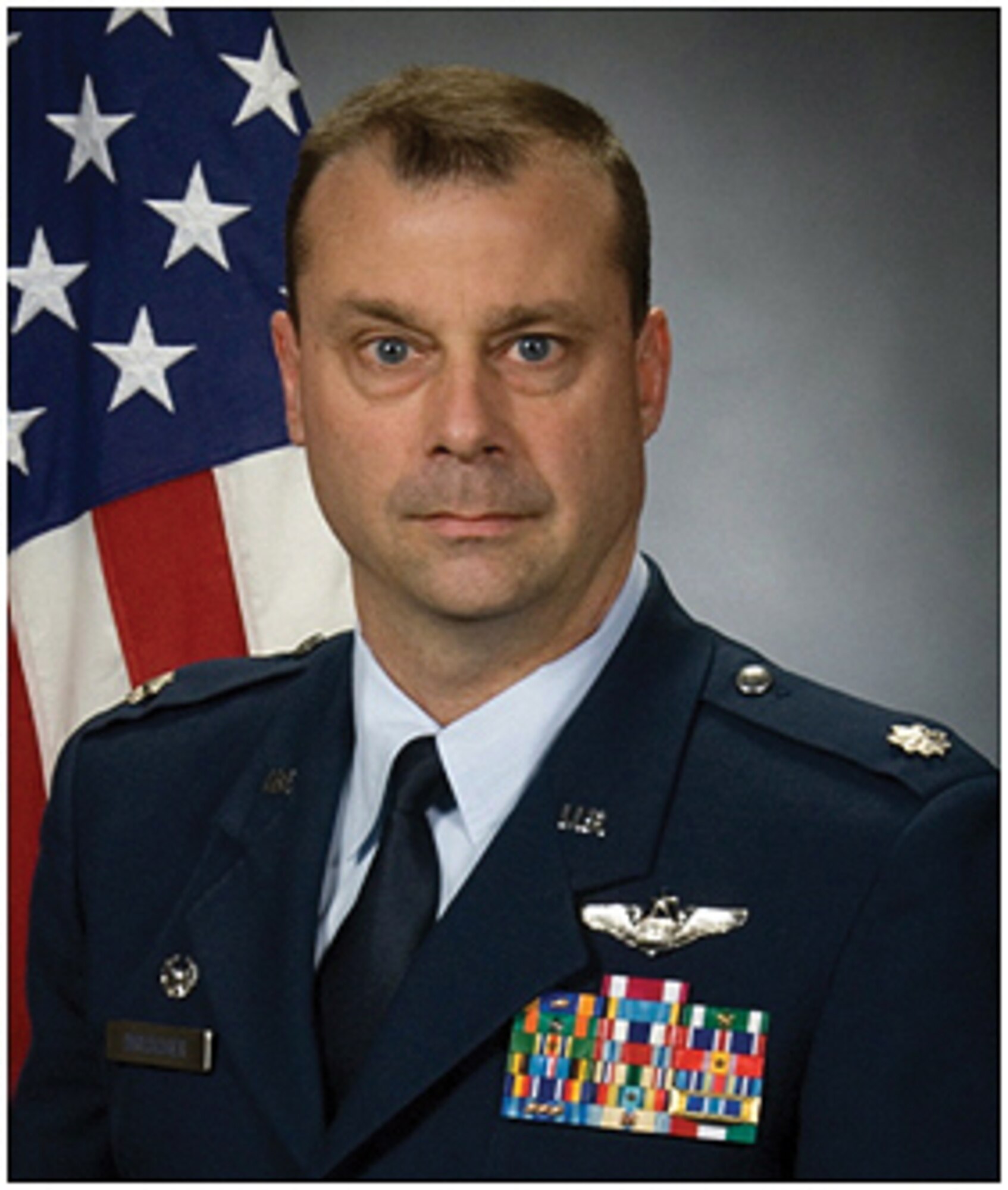 New 357th Airlift Squadron commander, Lt. Col. Craig Drescher.