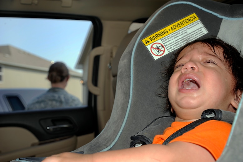Whiteman heats up child safety: don't leave children in cars ...