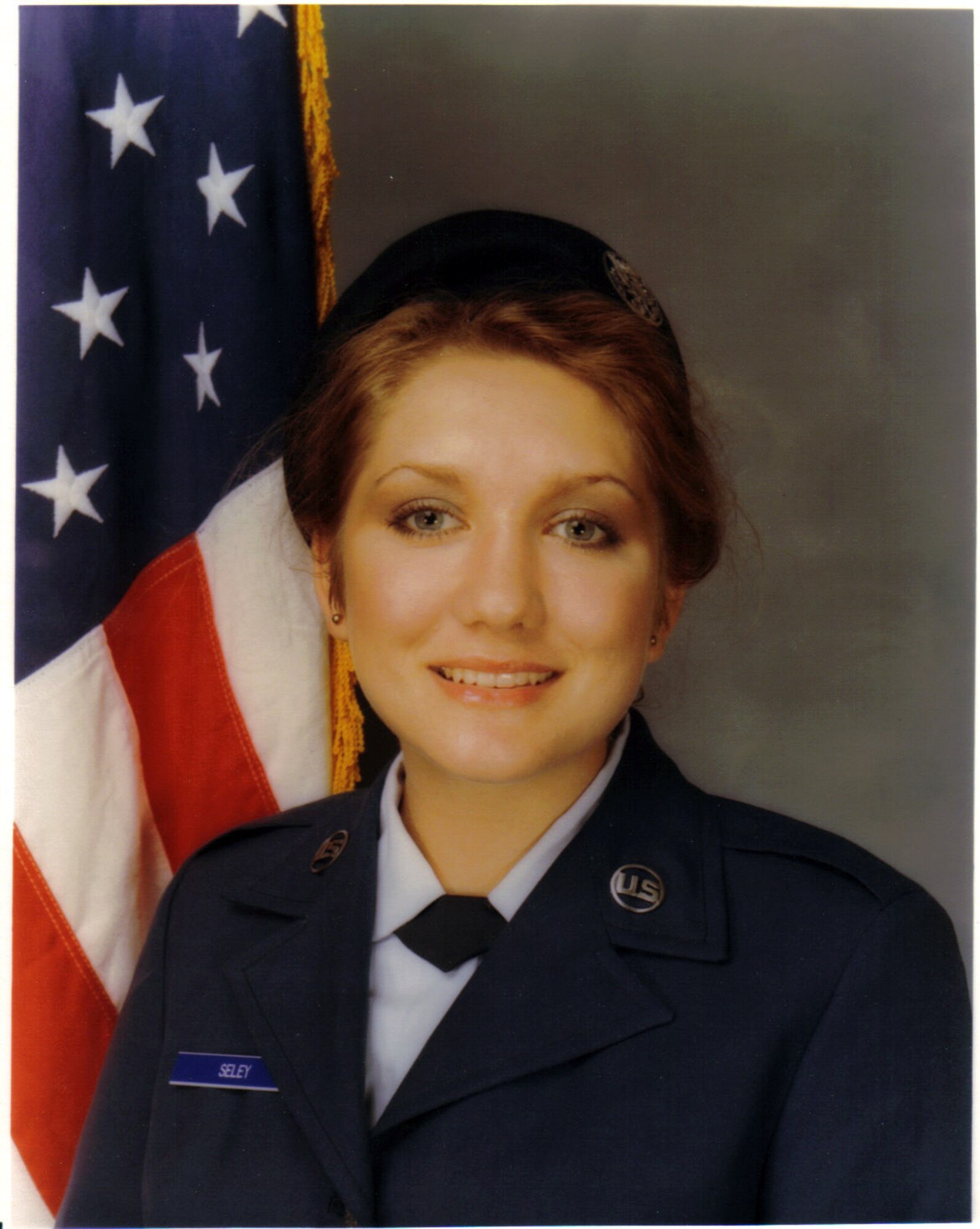 Chief Master Sgt. Tammy Elliott, 20th Air Force command chief, in her basic training graduation photo from 1982. (Courtesy photo)