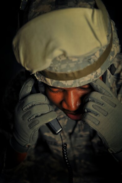 Deployed U.S. Air Force Airmen can now call DSN 665-5000 or 1-888-525-0102 for issues regarding promotions, re-enlistments, assignments and other personnel services. This service allows deployers to perform personnel actions without contacting personnel support at their home station. (U.S. Air force photo by Airman 1st Class Douglas Ellis/Released)
