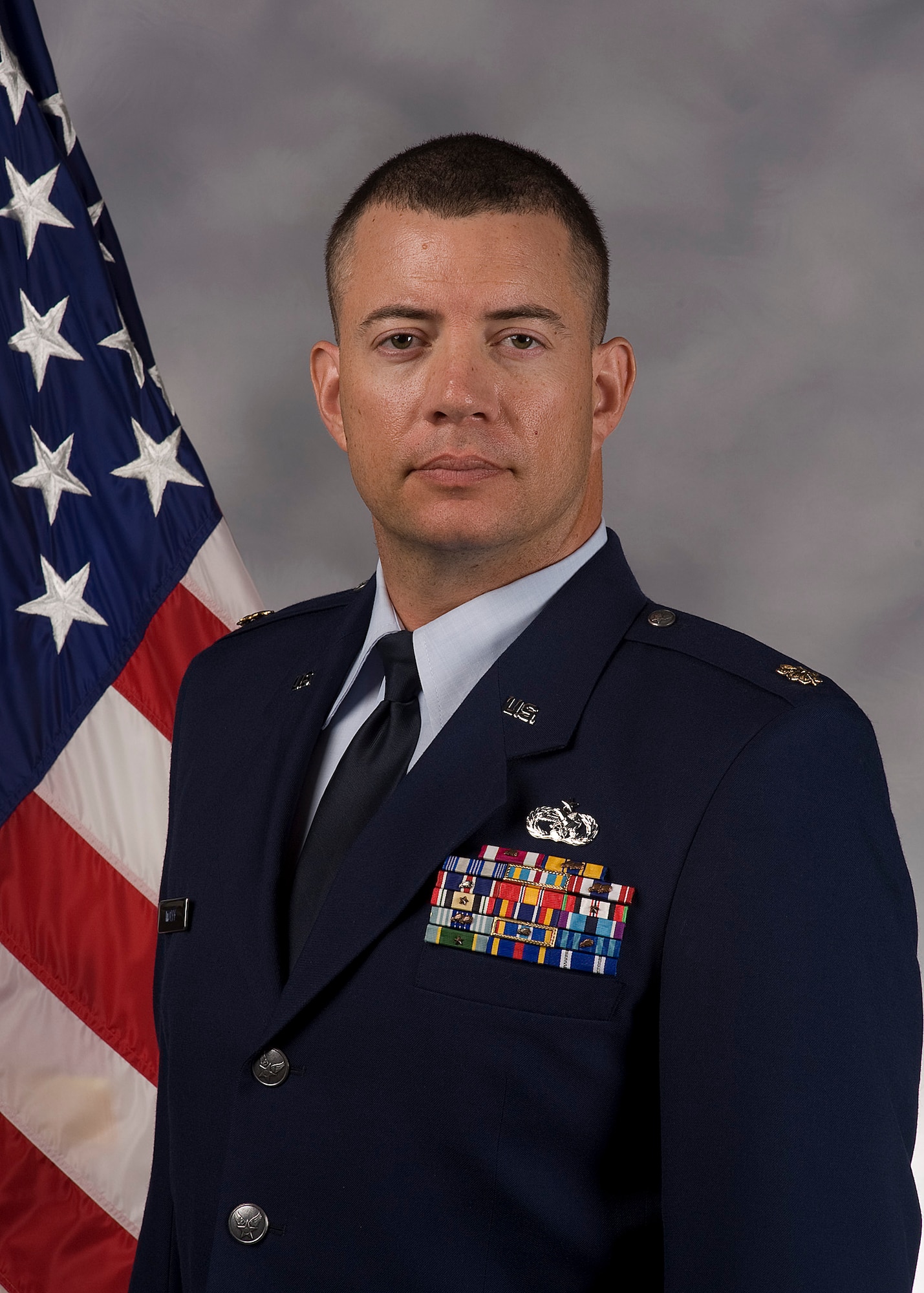Major Jason Wolff, 436th Aerial Port Squadron operations officer