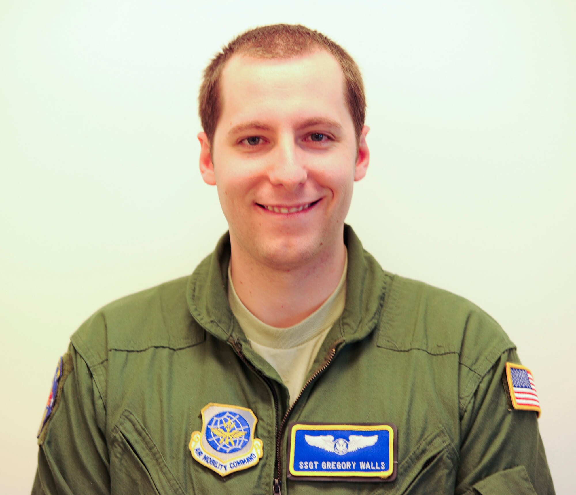 I work out a minimum of three times a week. I run outside, not on a treadmill. For push-ups and sit ups I do strength training, but it's about making a regimen and sticking to it. - Staff Sgt. Gregory Walls, 3rd Airlift Squadron. (U.S. Air Force photo by Senior Airman Matthew Hubby)