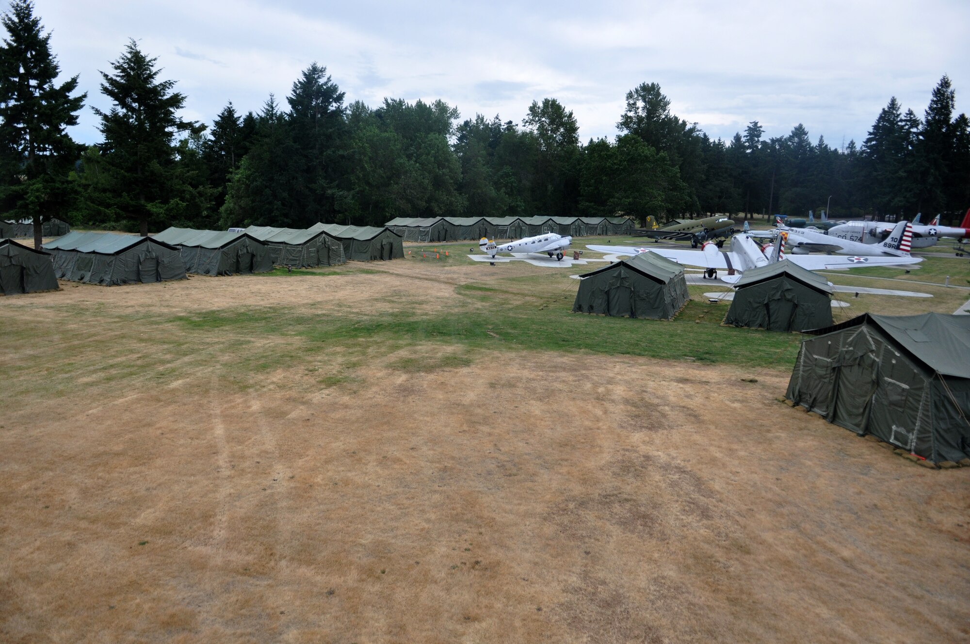 Rainier Ranch construction began June 20 and is almost complete. Joint Base Lewis-McChord, Wash., will host Air Mobility Command Rodeo 2011, and competition is set to take place from July 23 to 29. (U.S. Air Force photo/Airman 1st Class Leah Young)