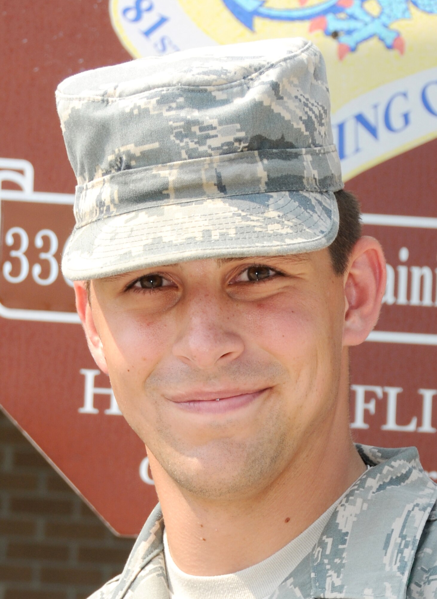 Airman of the Month is Airman 1st Class Andrew Lipian, an aviation resource  management student in the 334th Training Squadron. Lipian is from Grafton, Ohio, and serves his squadron as a green rope student leader.   (U.S. Air Force photo by Kemberly Groue)