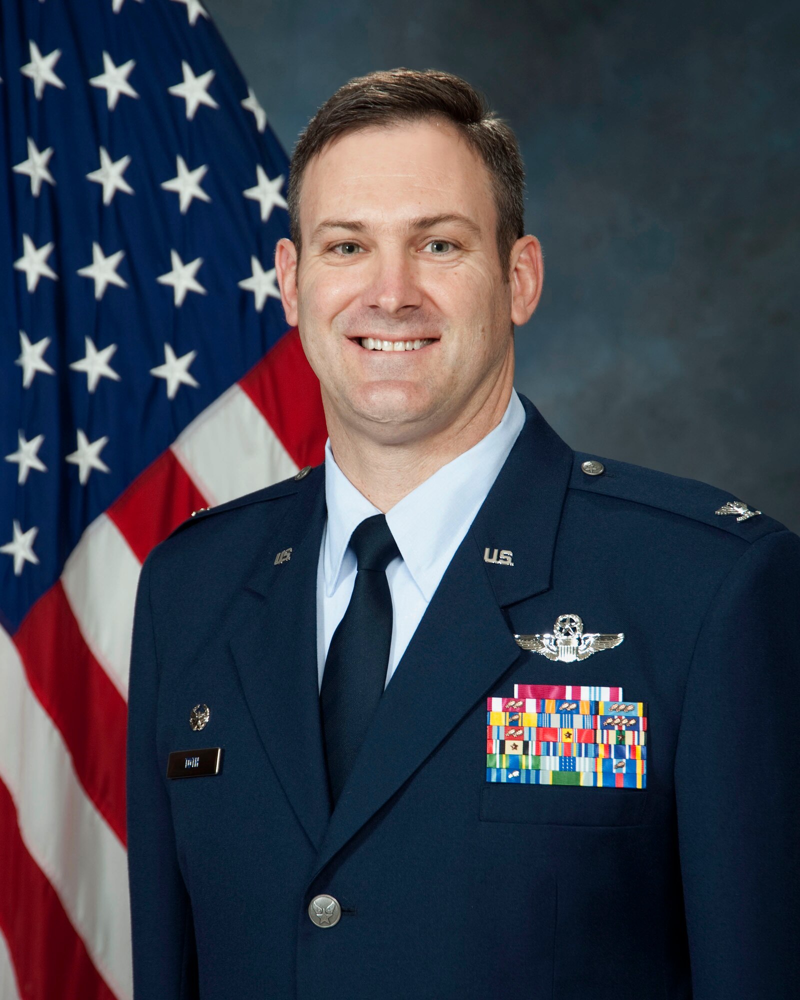 Col. Andrew Toth, the 33rd Fighter Wing commander.  (Official photo)