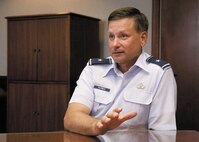 Brig. Gen. Leonard Patrick relinquished command of Lackland’s 37th Training Wing July 24, 2009, to take charge of Joint Base San Antonio and the 502nd Air Base Wing, headquartered at Fort Sam Houston, July 31, 2009. Now nominated for major general, Patrick heads to Keesler AFB, Miss., to take command of the 2nd Air Force. (U.S. Air Force photo/Robbin Cresswell)