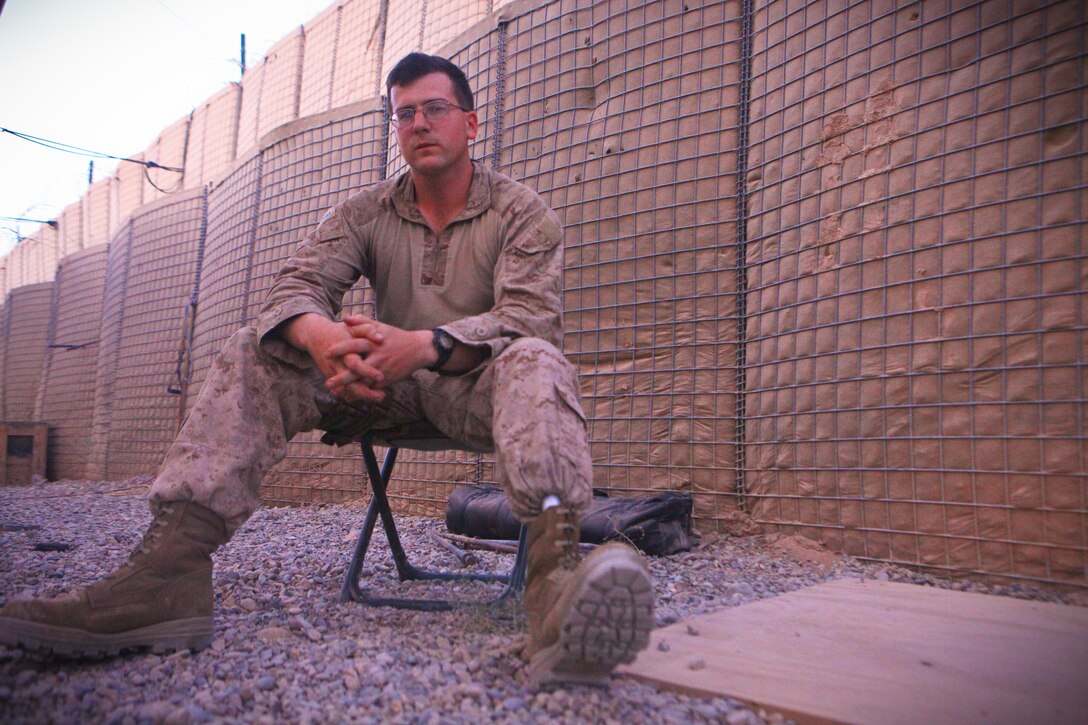 Macon, Ga., native Sgt. Stephen M. Smith, the armory maintenance chief for 2nd Battalion, 8th Marine Regiment, survived an Improvised Explosive Device blast in Ramadi, Iraq, while deployed with 1st Battalion, 6th Marine Regiment, in 2006.  Despite the loss of his left leg below the knee, Smith deployed to Afghanistan in February.