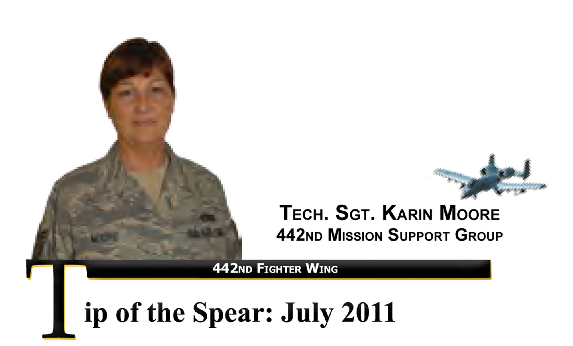 Tech. Sgt. Karin Moore, 442nd Mission Support Group
