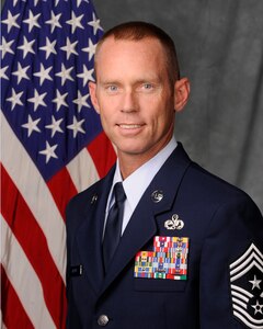 Chief Master Sgt. John G. Weimer, 366th Fighter Wing Command Chief