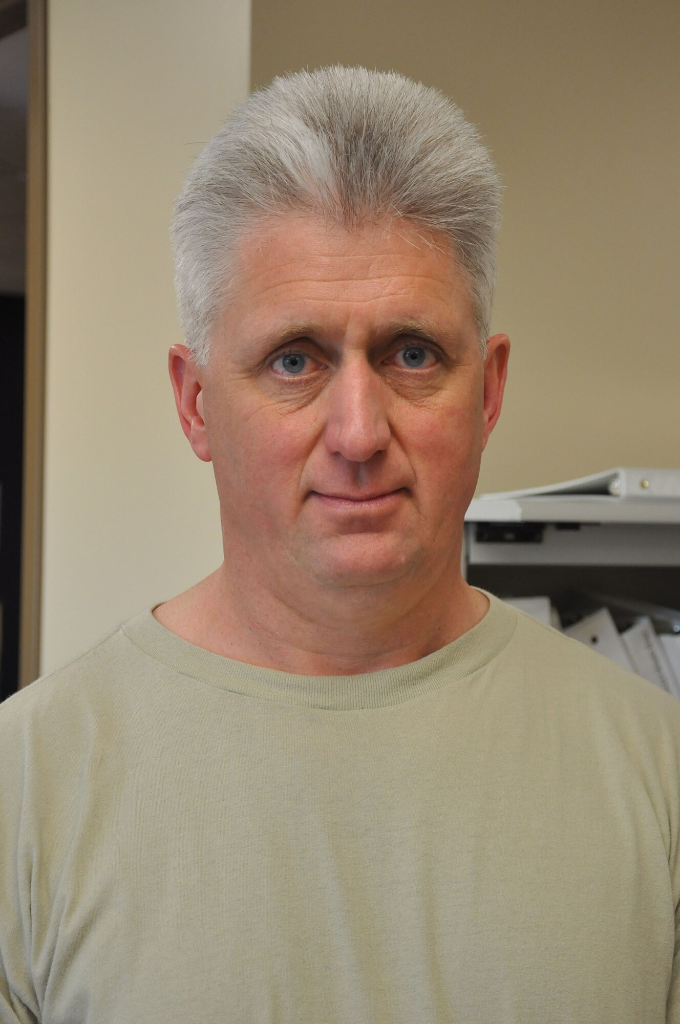 MSgt Wayne Waceck, 934th Airlift Wing ASTS lab technician. ?I work at Great Lakes Naval Base in Chicago, Il, So they are well versed on Air Force reserve responsibilities.? Minneapolis ARS MN. (Air Force Photo/TSgt Bob Sommer)