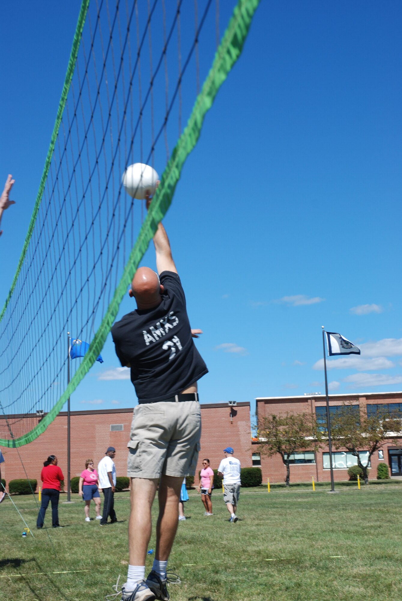 Westover members and their families enjoyed a day of fun in the sun during the 2010 Family Day.  The days activities included bounce houses and games for kids, a car show, an inter-unit volleyball tournement, and food.
