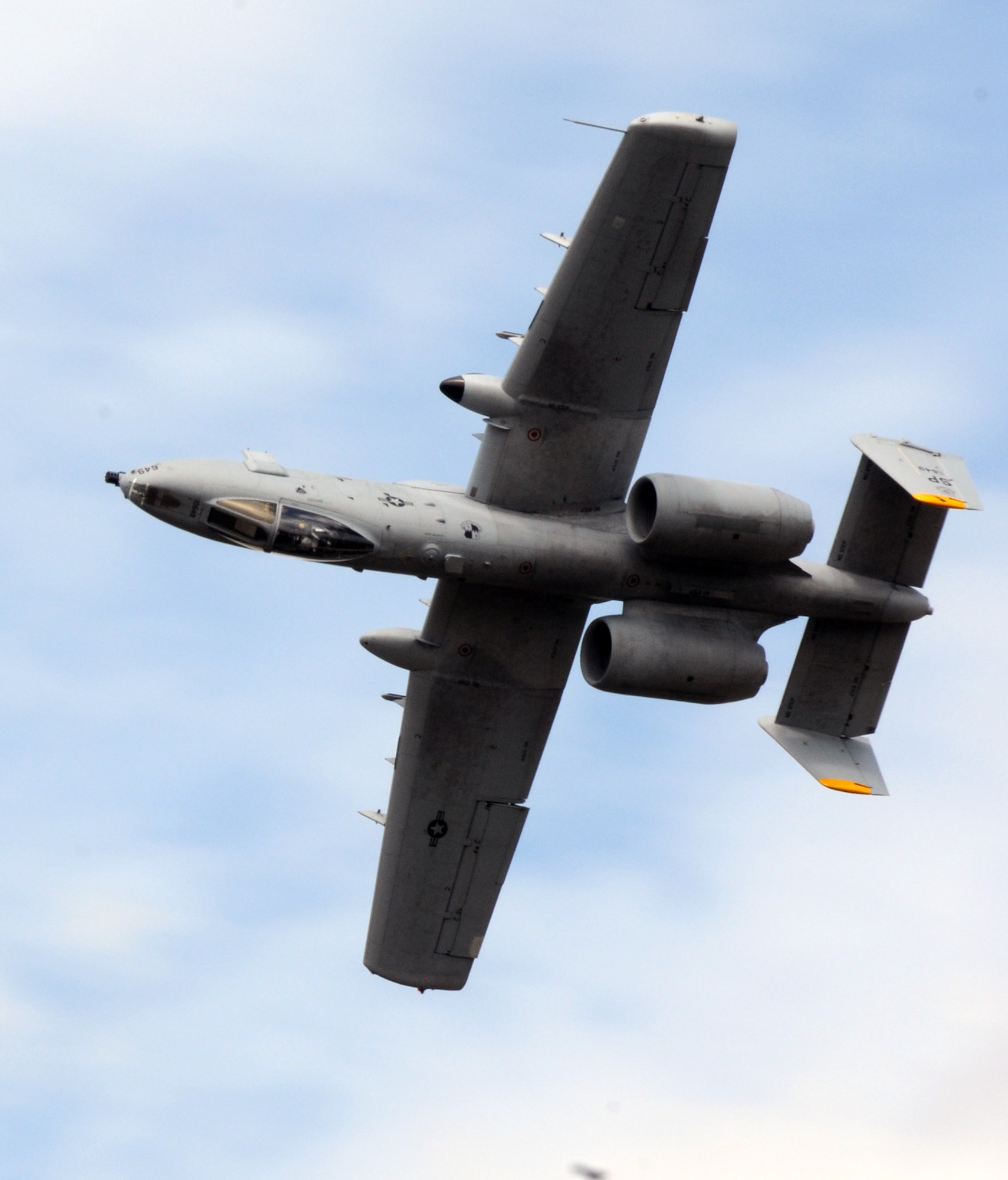 RAF FAIRFORD, United Kingdom - An A-10 from the West Coast Demonstration Team performs at the Royal International Air Tattoo here July 15. The tattoo has been showcased at RAF Fairford more than 20 times since 1985. (U.S. Air Force photo by 1st Lt. Brian Maguire)