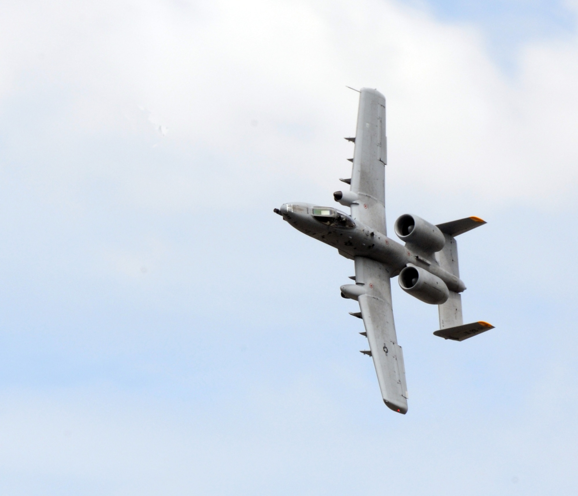 RAF FAIRFORD, United Kingdom - An A-10 from the West Coast Demonstration Team performs at the Royal International Air Tattoo here July 15. The tattoo has been showcased at RAF Fairford more than 20 times since 1985. (U.S. Air Force photo by 1st Lt. Brian Maguire)