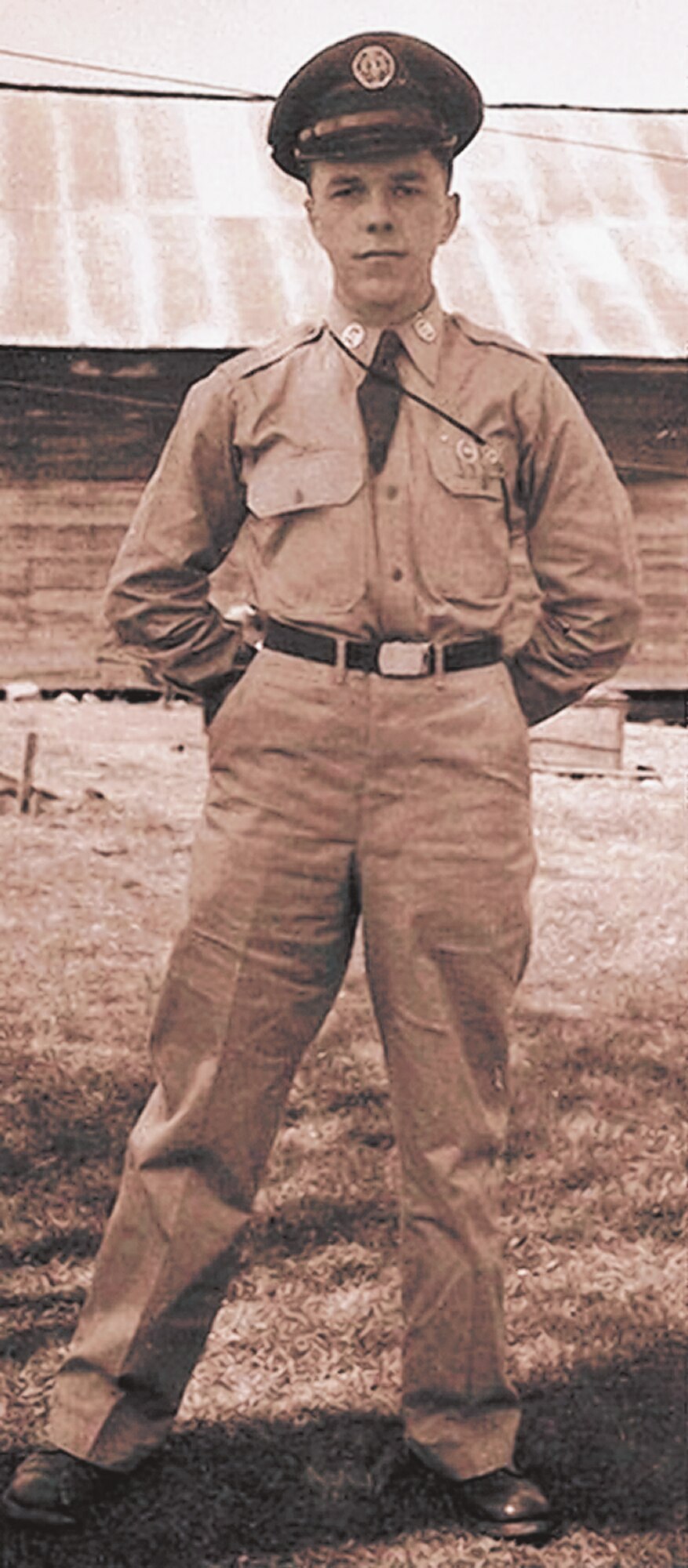 Loland Cummings came to Keesler in 1950 for technical school after basic training and returned twice on temporary duty.  (Courtesy photo)