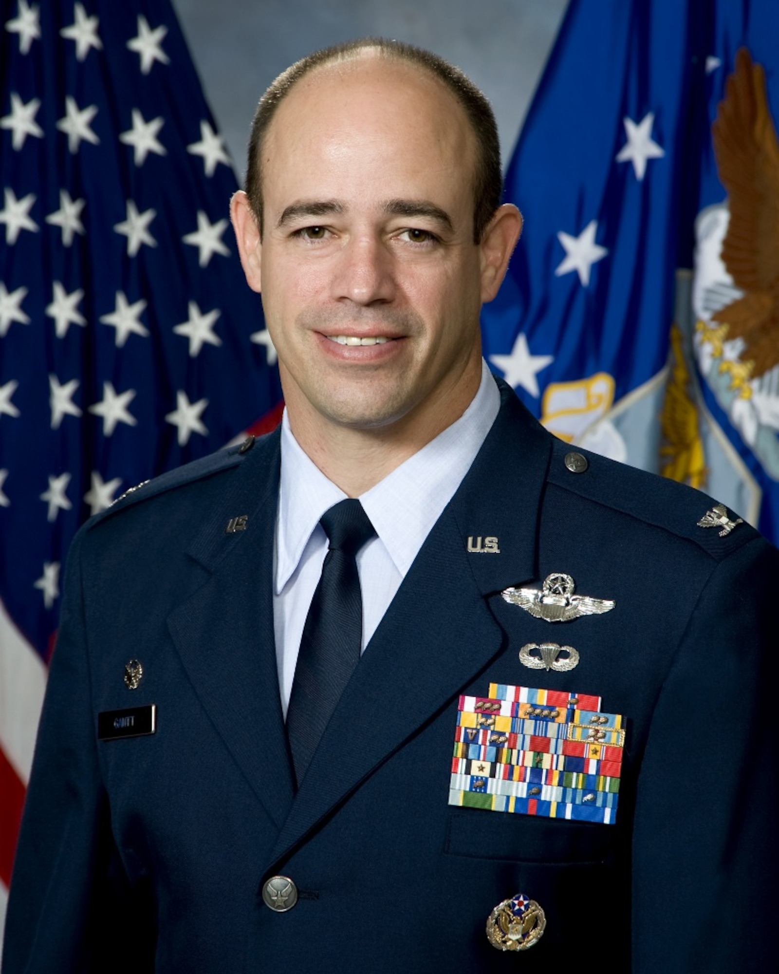 Col. Michael Gantt, the 53rd Wing commander