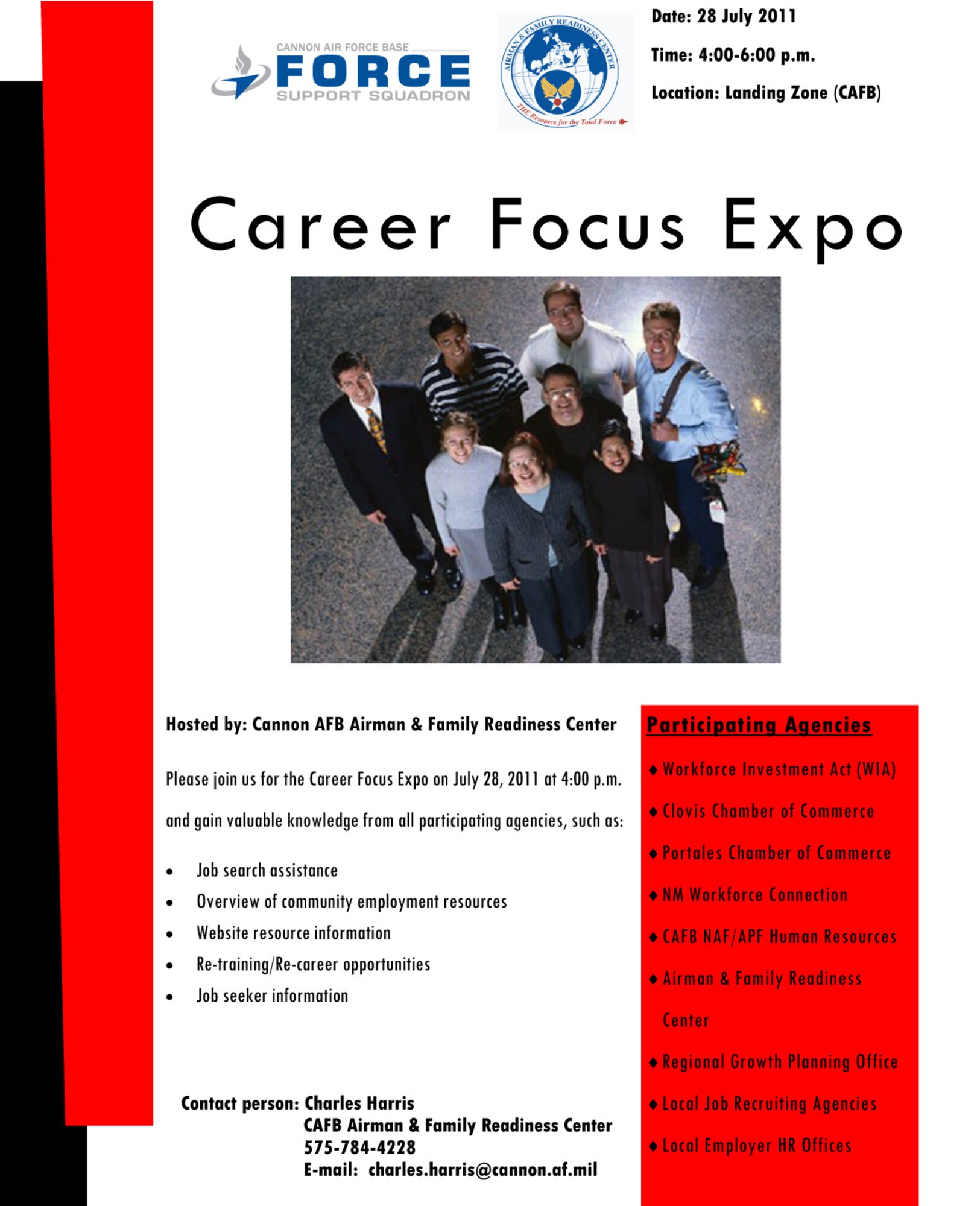 A&FRC to host career expo at Cannon

