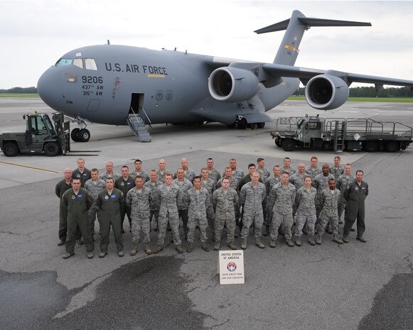 More than 30 Airmen from the 437th Airlift Wing and 628th Air Base wing
departed July 22 for Joint Base Lewis-McChord, Wash., to participate in
Rodeo 2011. Charleston's Rodeo Team members have been preparing for this
competition for several months and will compete alongside more than 150
teams and 3,000 people from the Air Force, Air Force Reserve and Air
National Guard, as well as 35 allied nations. (U.S. Air Force photo/Staff
Sgt. Katie Gieratz)
