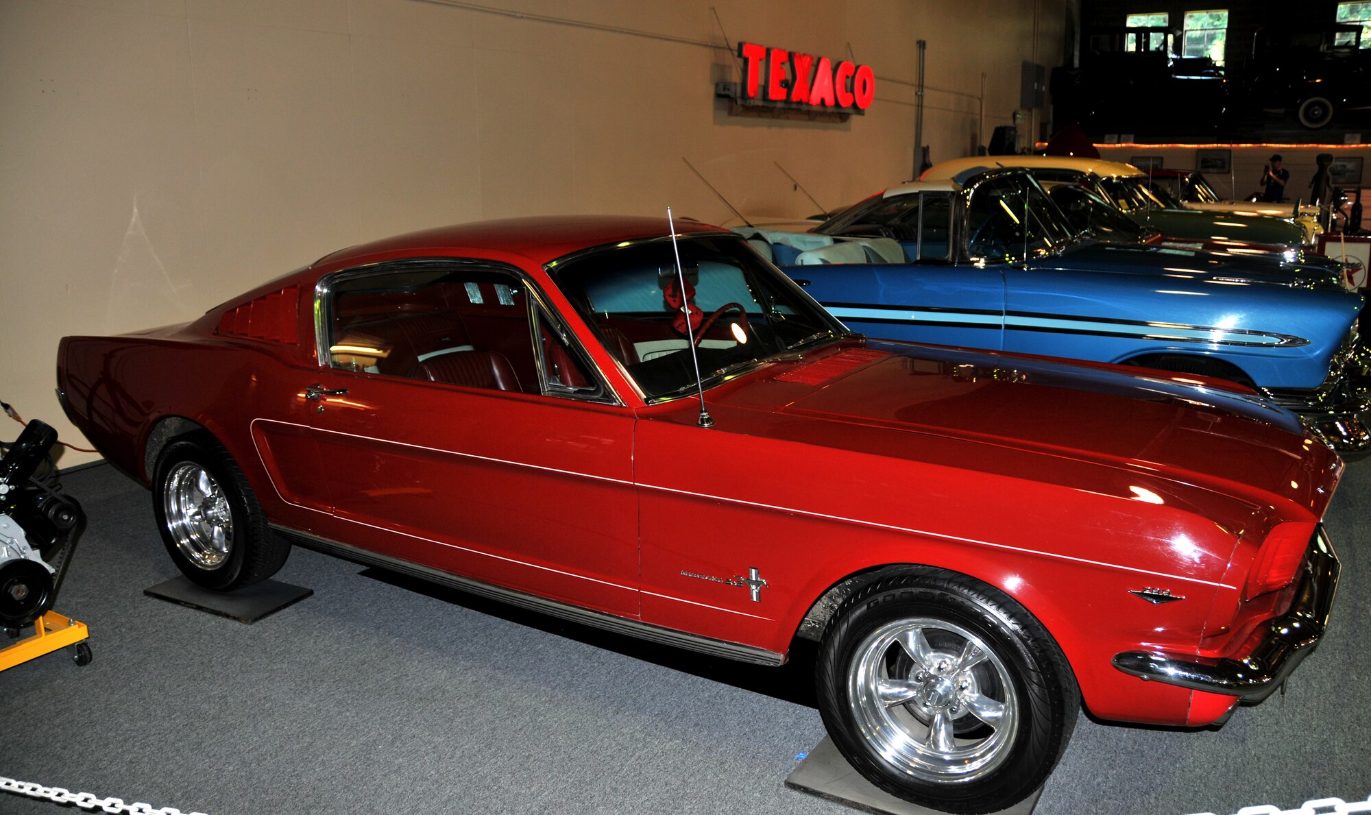 Classic cars are shown at the LeMay Museum in Tacoma, Wash.,on July 23, 2011, during an icebreaker event for participants in Air Mobility Rodeo 2011 at Joint Base Lewis-McChord, Wash. The LeMay family and the City of Lakewood Chamber of Commerce hosted the event. (U.S. Air Force Photo/Airman 1st Class Jared Trimarchi)