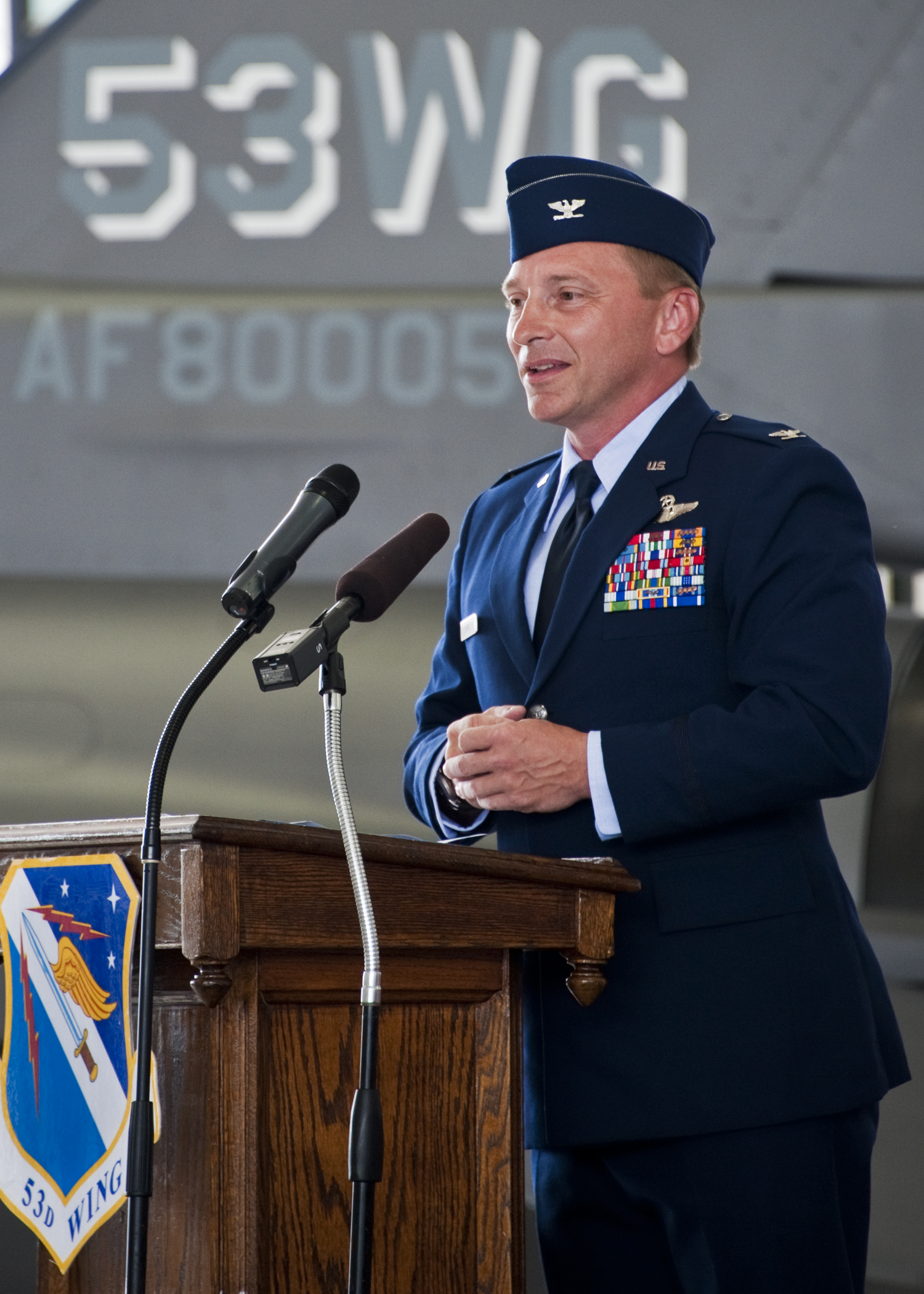 Hicks takes command of 53rd Wing > Eglin Air Force Base > News