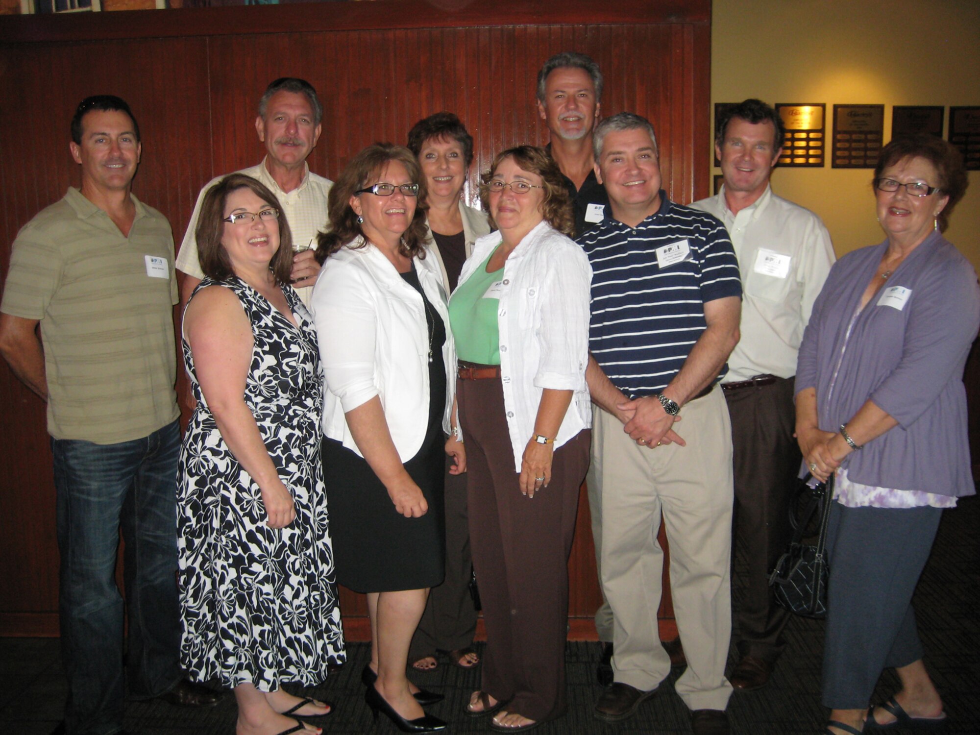 A June 23 "meet and greet" social kicked off the newly formed Chattanooga Project Managers Institute (PMI) Chapter Middle Tennessee Branch's formation. Approximately 30 local area PMI members came together at O'Charley's in Manchester for the event. Severl branch formation steering committee members who attended are pictured, including; front row, left to right, Melissa Smith, Susan Rymer, Diana Plummer, JonPaul Wallace, Brenda Butner; and back row, left to right, Jim Duncan, Tom Coffman, Peggy Glass, Jon Duvall and Doug Brown. (Photo provided)