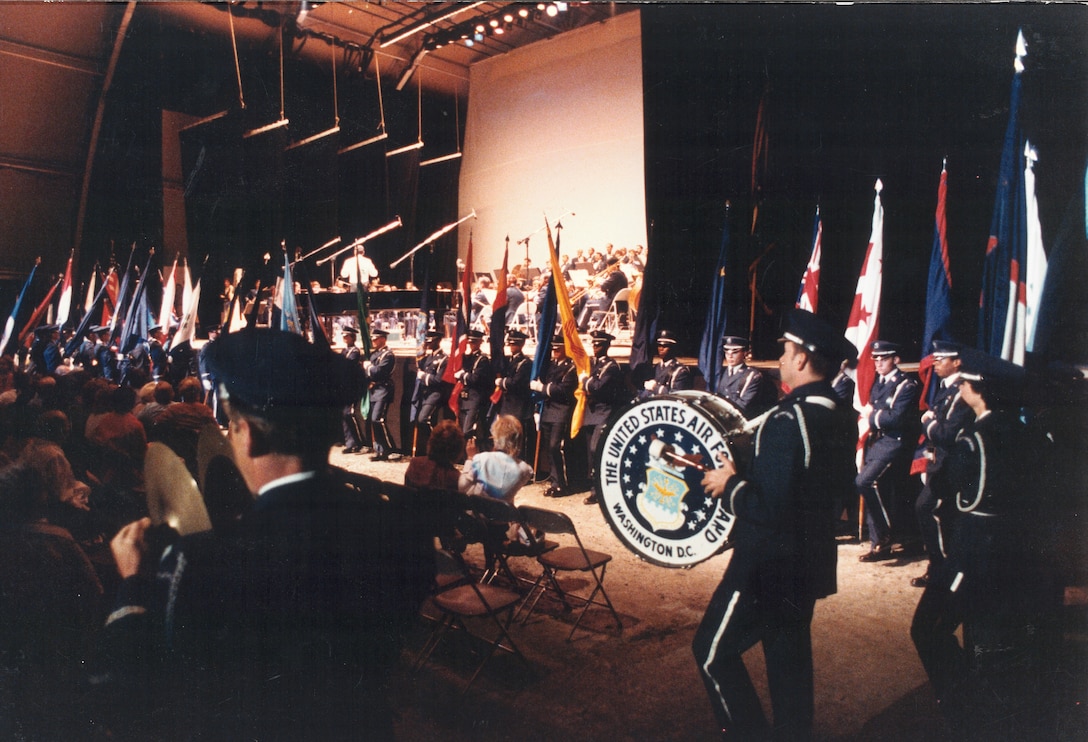 Photograph from the 40th Anniversary Concert of The United States Air Force Band.  If you have information on this photograph or background information that you?d like to share, please email our <a href="mailto:usafbandhistorian@afncr.af.mil">Band Historian </a>. Thank you and we look forward to hearing from you!  This is Photo 48. (Unknown Photographer)