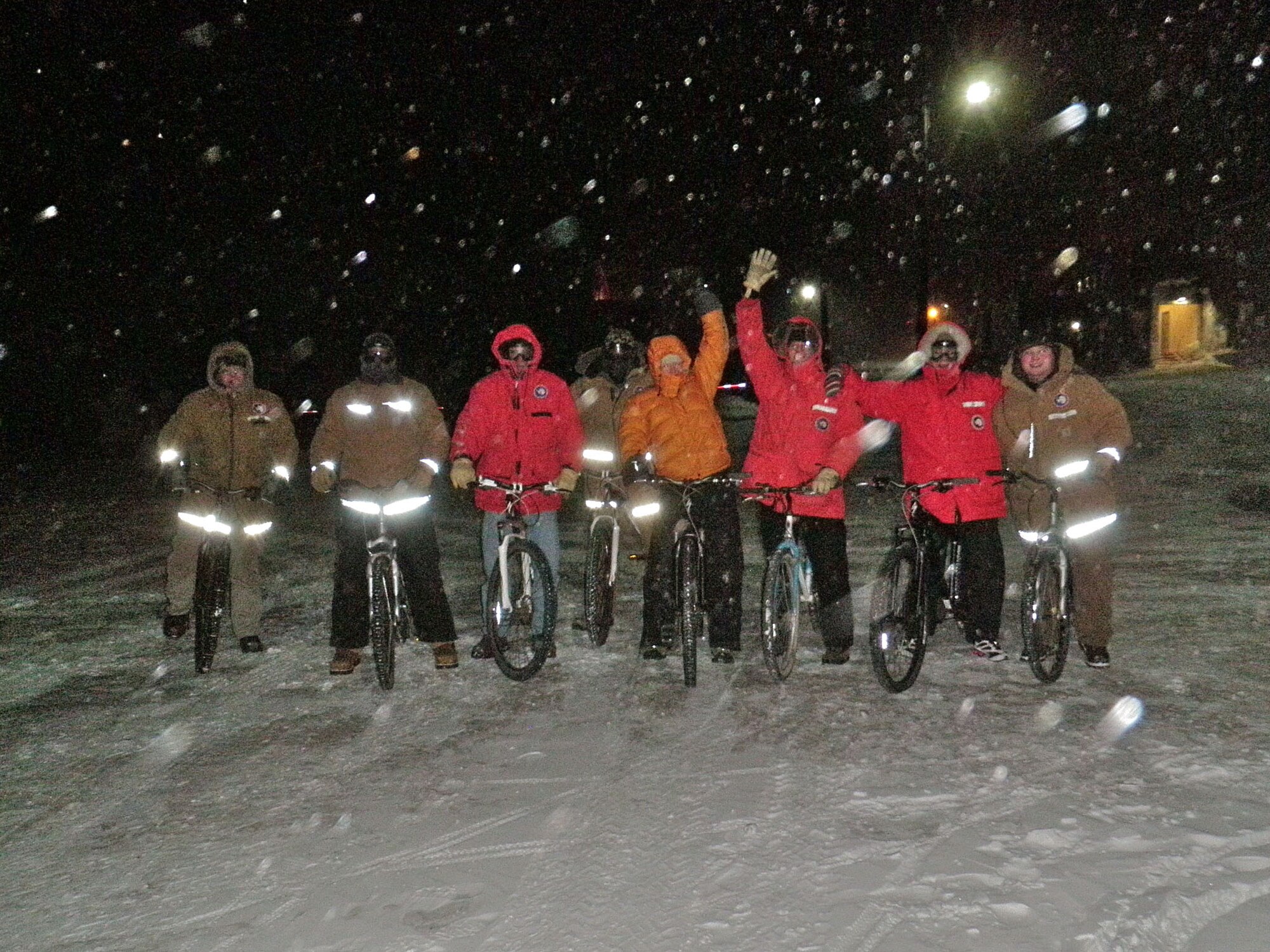 TRAVIS AIR FORCE BASE, Calif. -- Ride your bike to work day. In McMurdo recently was officially declared “Ride your bike to work day”.  (Courtesy photo)