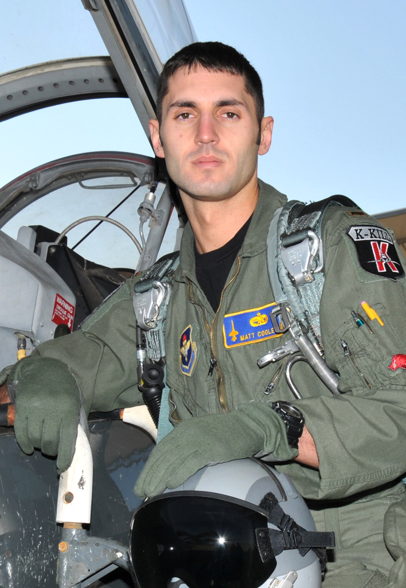 Second  Lt. Matthew Cooley graduated from Introduction to Fighter Fundamentals Class 11-IBV, July 22. He will receive A-10 Thunderbolt II training at Davis-Monthan AFB, Ariz. (U.S. Air Force photo)