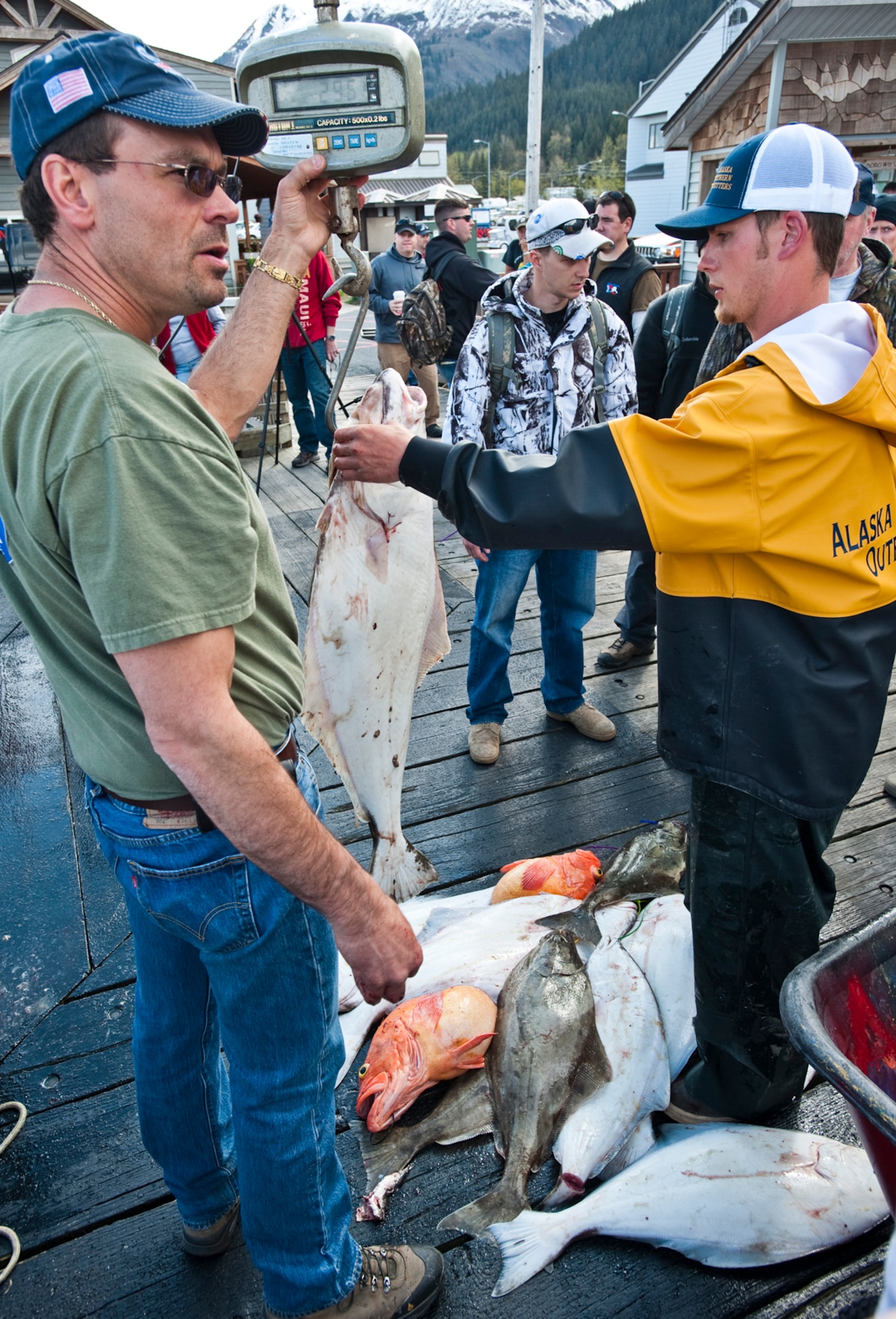The 5th Annual Combat Fishing Tournament, held in Seward, Alaska May 26, 2011.