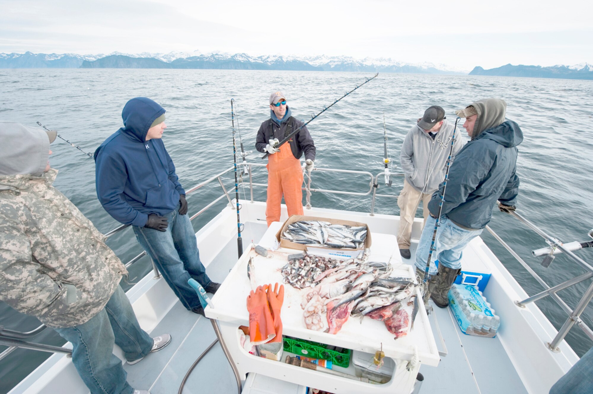 The 5th Annual Combat Fishing Tournament, held in Seward, Alaska May 26, 2011.