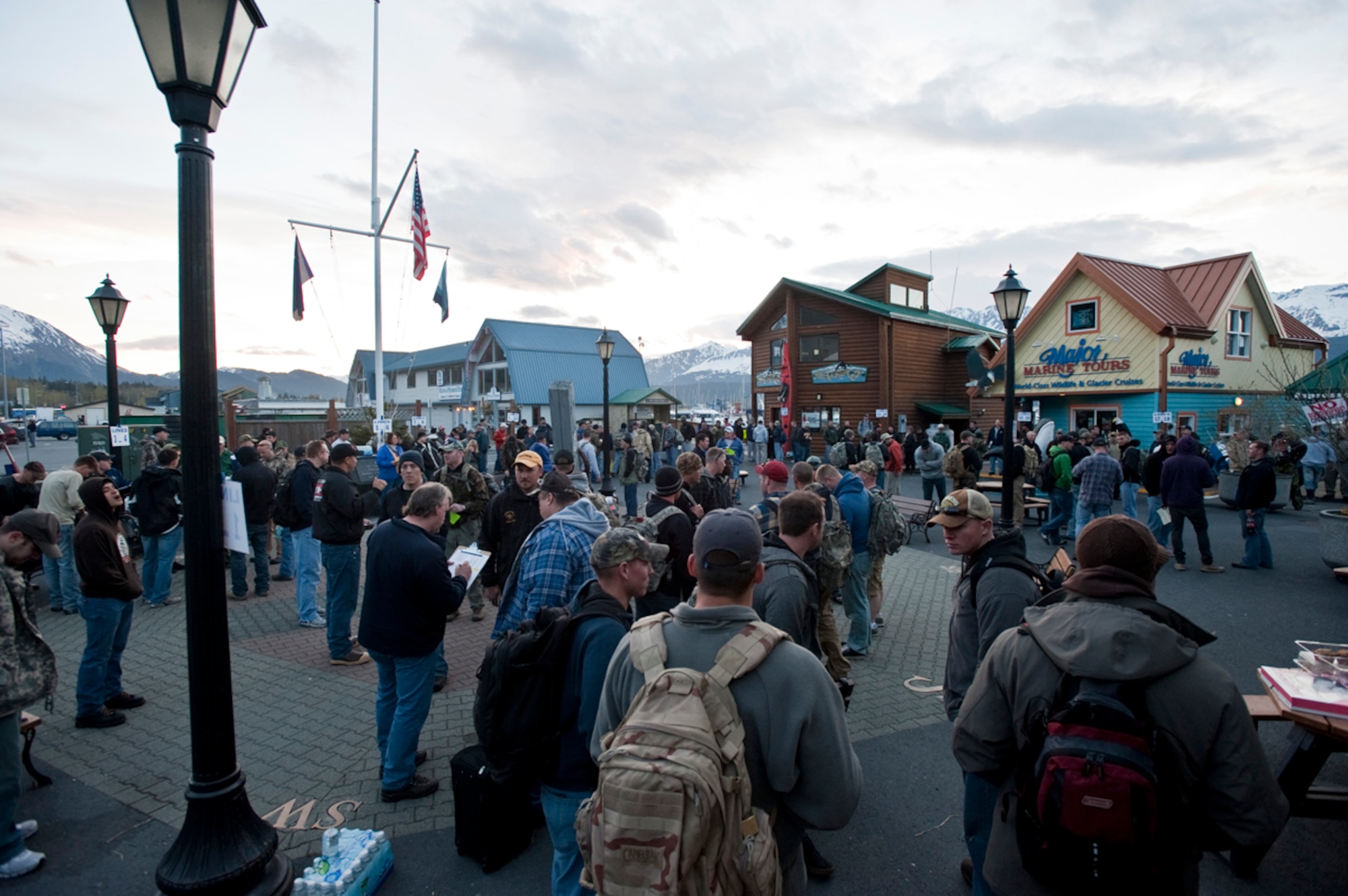 The 5th Annual Combat Fishing Tournament, held in Seward, Alaska May 26, 2011.