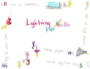 Lt. Col. Matt Young's daughter produced this poster about lightening safety. Col. Young is the 916th ARW Safety Officer and is encouraging all 916th children to get involved in producing safety posters for the summer. 