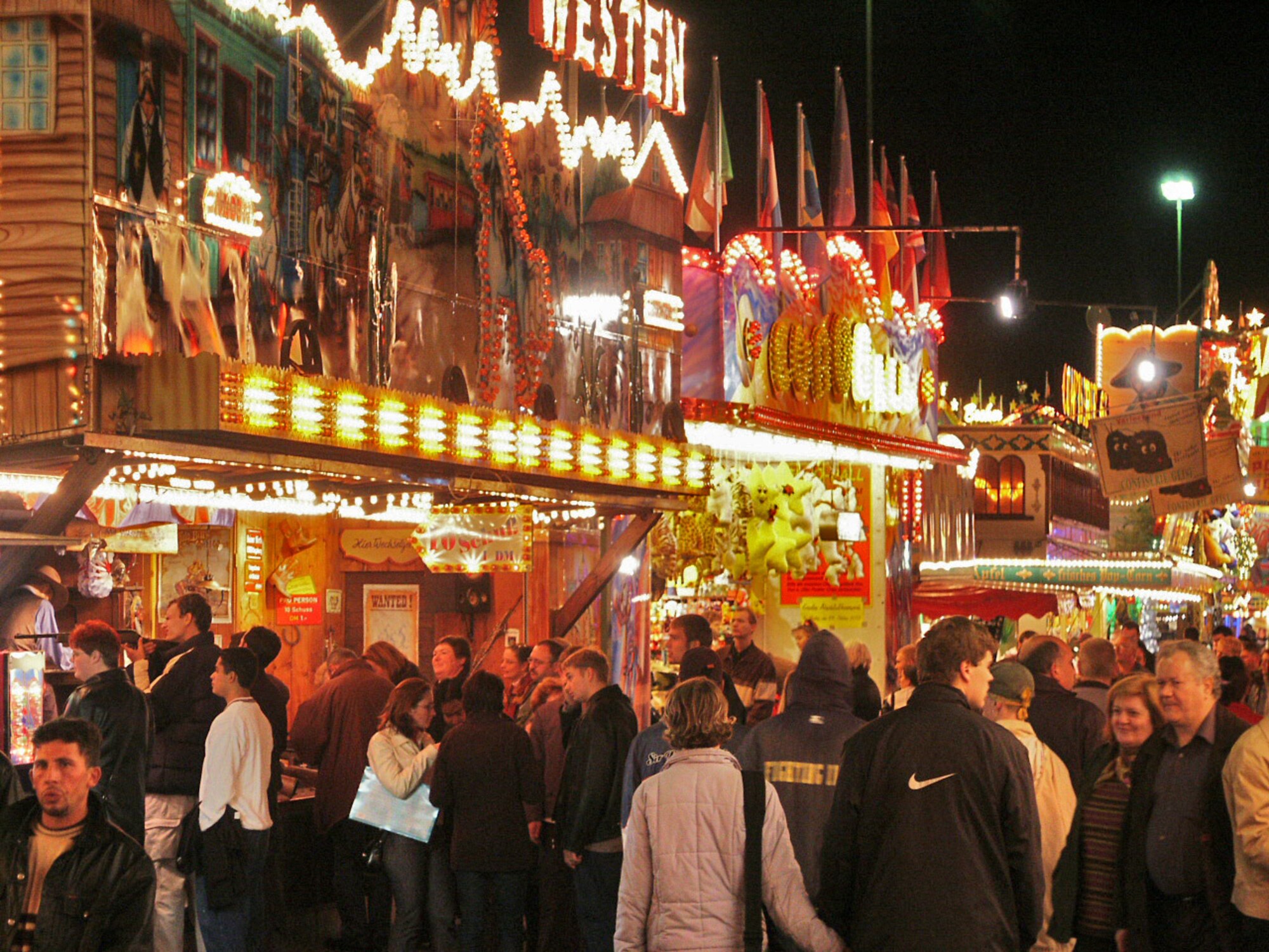 Kaiserslautern’s May carnival features a lot of vendors, food booths and rides through June 6 at the Messeplatz fairgrounds.  (Courtesy Photo)