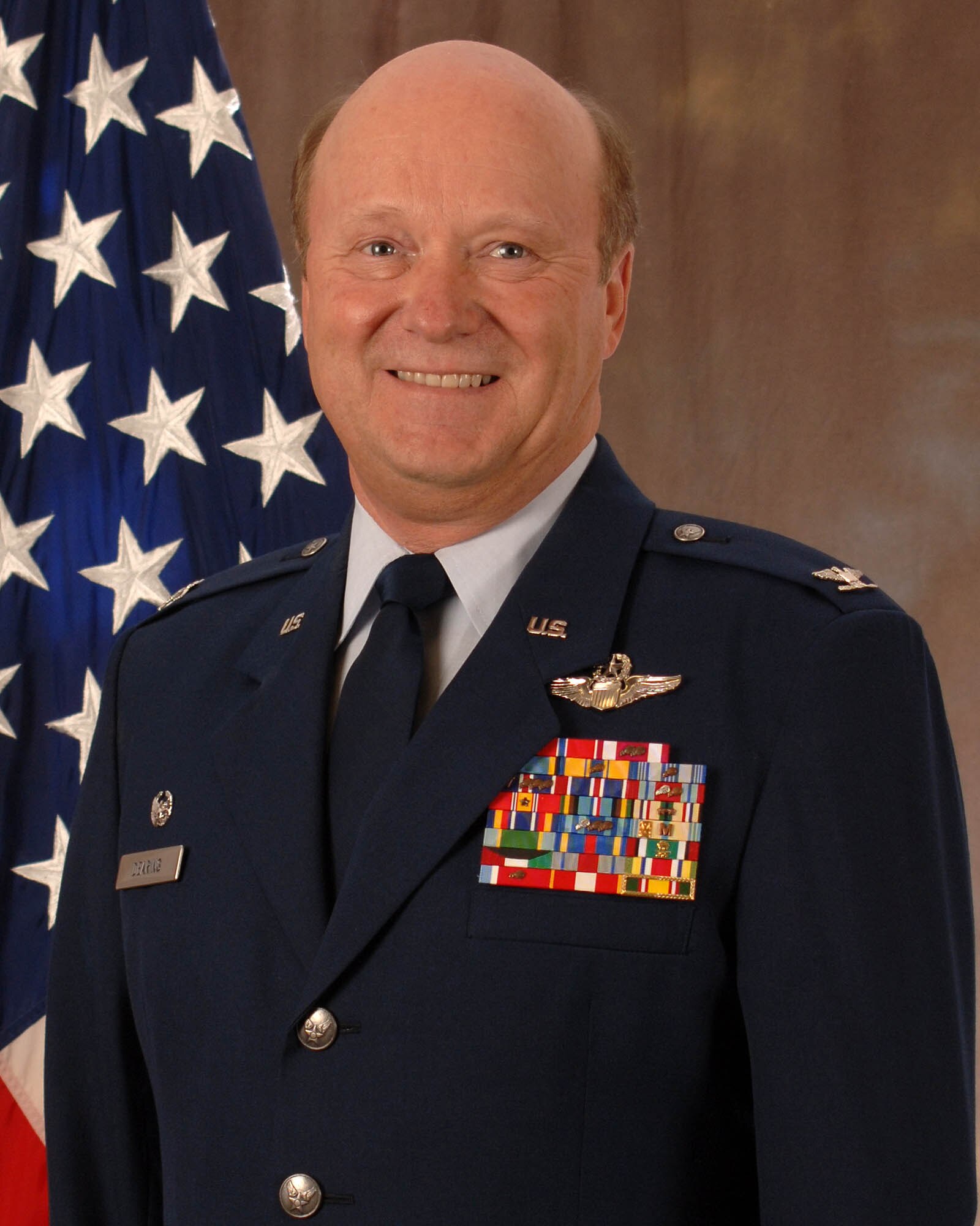 Official photo of Col Timothy Dearing (Air National Guard photo by Tech Sgt. Kendra Owenby)