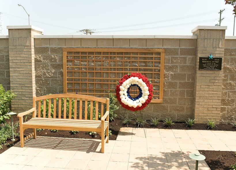 Memorial Garden for Center of Families of the Fallen. The garden was donated by the Delaware Federation Garden Club. (U.S. Air Force photo Roland Balik)