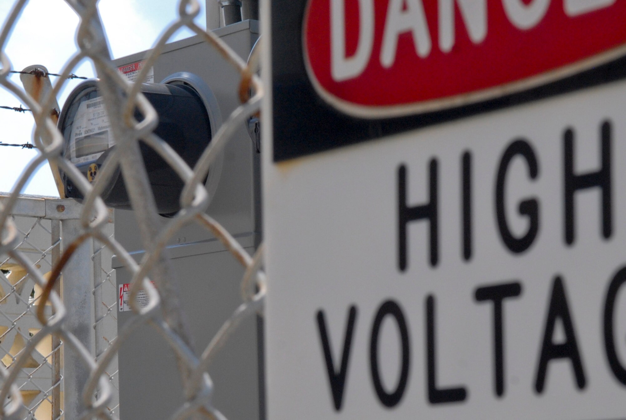 A "smart" meter attached to a building's electrical system on Kadena is used to monitor energy use in the shop recently. The meters are a new tool a part of the base's cost savings initiative used to reduce wasted spending. (U.S. Air Force photo/ Airman 1st Class Tara A. Williamson)
