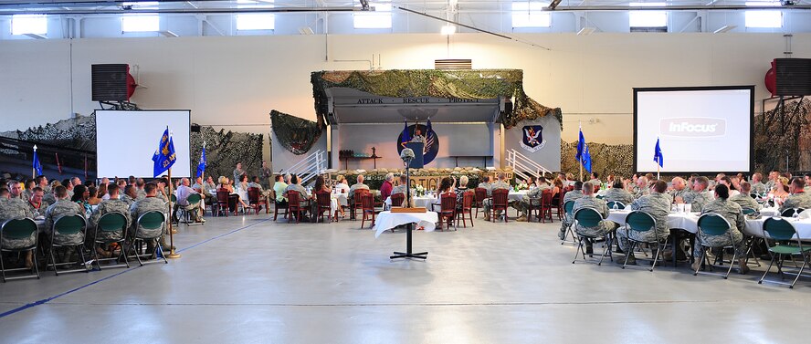 Members from Moody, Nellis and Davis-Monthan Air Force Bases join their fellow Maintenance Professional of the Year nominees at Moody Air Force Base, Ga., June 2. This year’s theme was “Where Tigers Roam” because members from the 23rd Wing are currently deployed to seven different locations. (U.S. Air Force photo/Senior Airman Stephanie Mancha)(RELEASED)