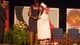 Sabrina Cavazos receives her diploma and a hug from first lady Michelle Obama during the Quantico Middle/High School graduation ceremony on Marine Corps Base Quantico, Va., June 3, 2011. Sabrina, a Robert D. Edgren student from Misawa Air Base, Japan, plans to attend Texas A&M University. (Courtesy Photo)