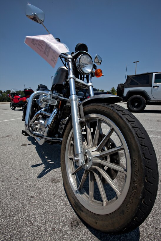 The Marine Corps Community Services Resale Lot offers a place for service members, retirees and dependents to display their for-sale motorcycles, cars, trucks, boats and RVs.  The lot has parking spaces for 116 vehicles.