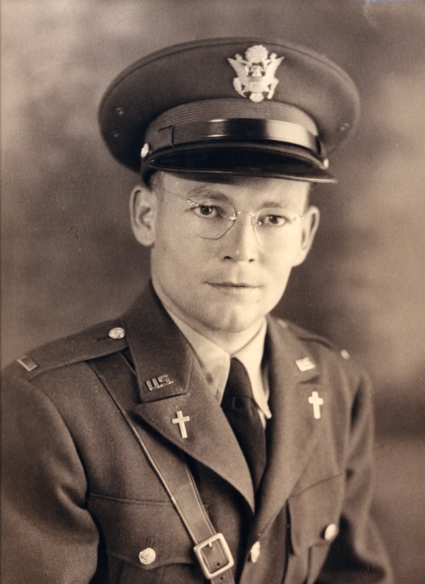 Chaplain (1st Lt.) Joseph Verbis Lafleur (Photo courtesy of the Lafleur family)
