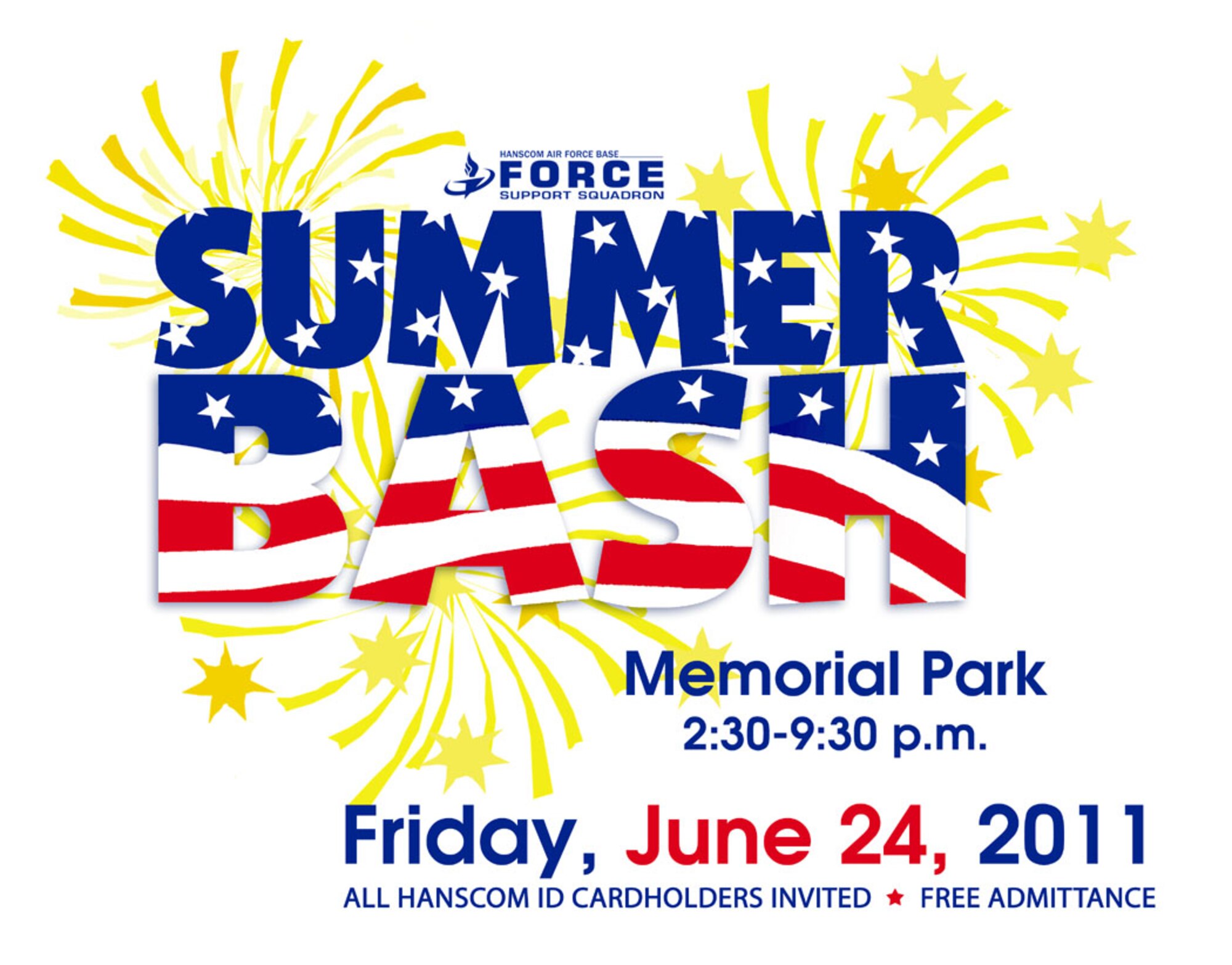 2011 Summer Bash logo (U.S. Air Force graphic)