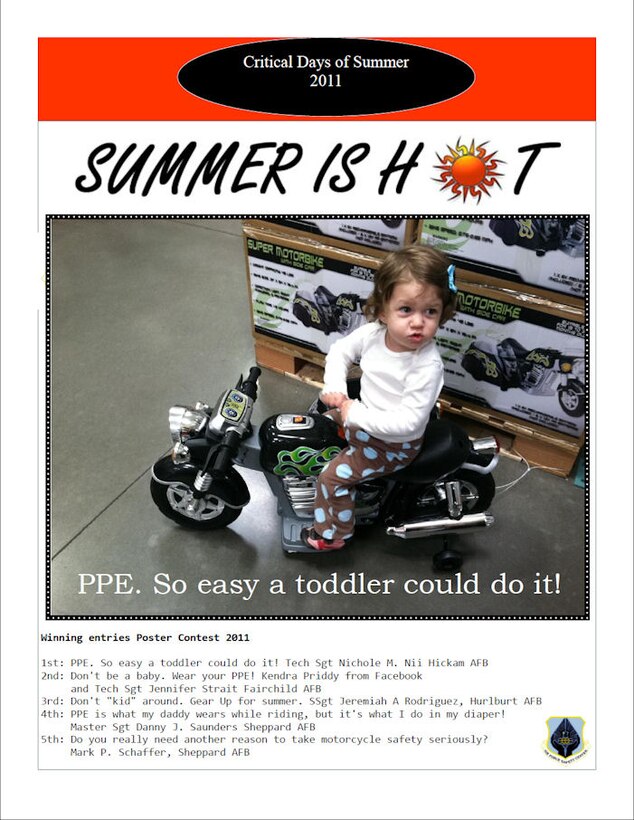 Winning slogan submitted by TSgt Nichole Nii from 15 CPTS/UTM, PACAF.
Congratulations!
