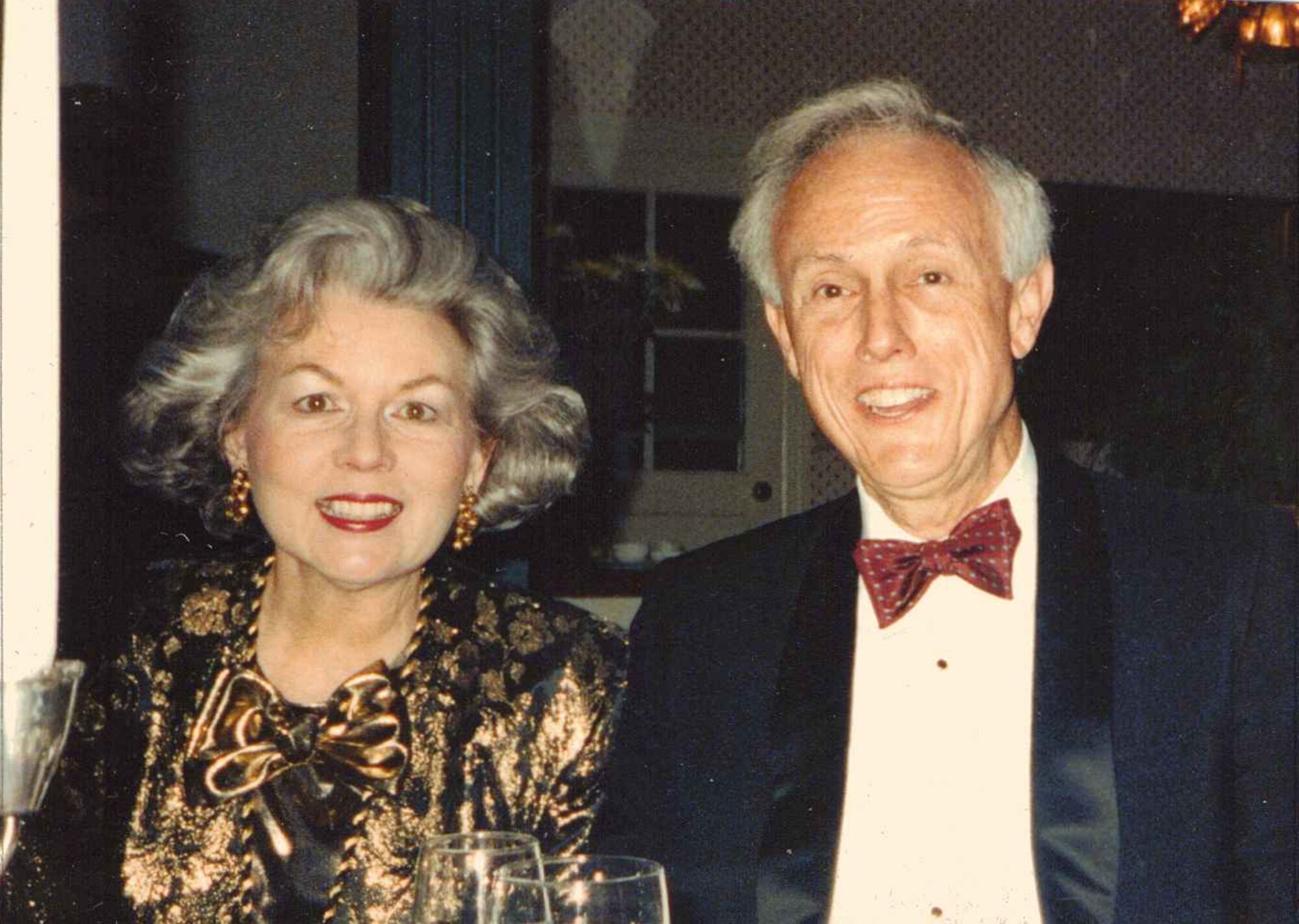 From right to left: A more recent photo shows AEDC Fellow Dr. James Mitchell and his wife, Lou Ann, attending a charity event in Tullahoma. (Photo provided)