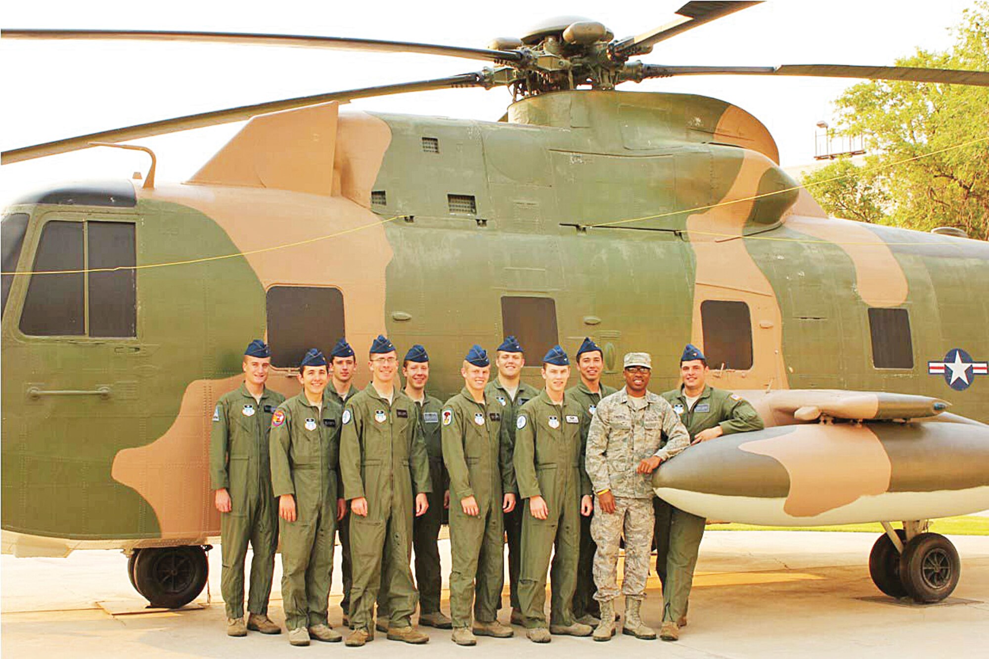 Eleven U.S. Air Force Academy cadets are visiting Kirtland AFB during ‘Operation Air Force,’ where they learn about many of the mission areas and career fields available to them after graduation in 2013.